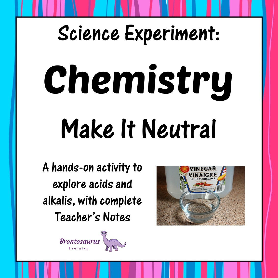 Chemistry Experiments 4 Chemistry Experiment: Acid or Alkali: Make it Neutral