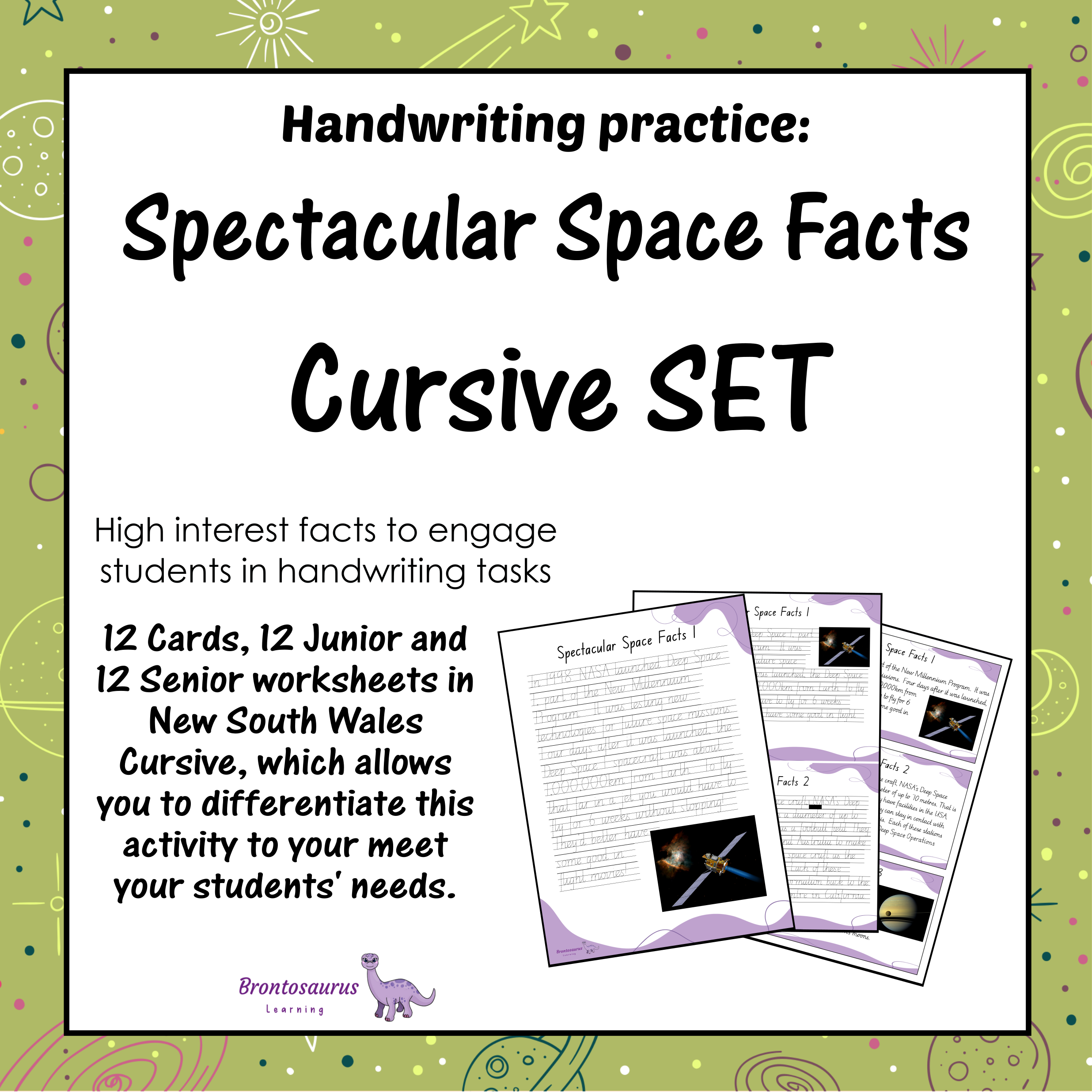 SPACE Cursive Set cover image