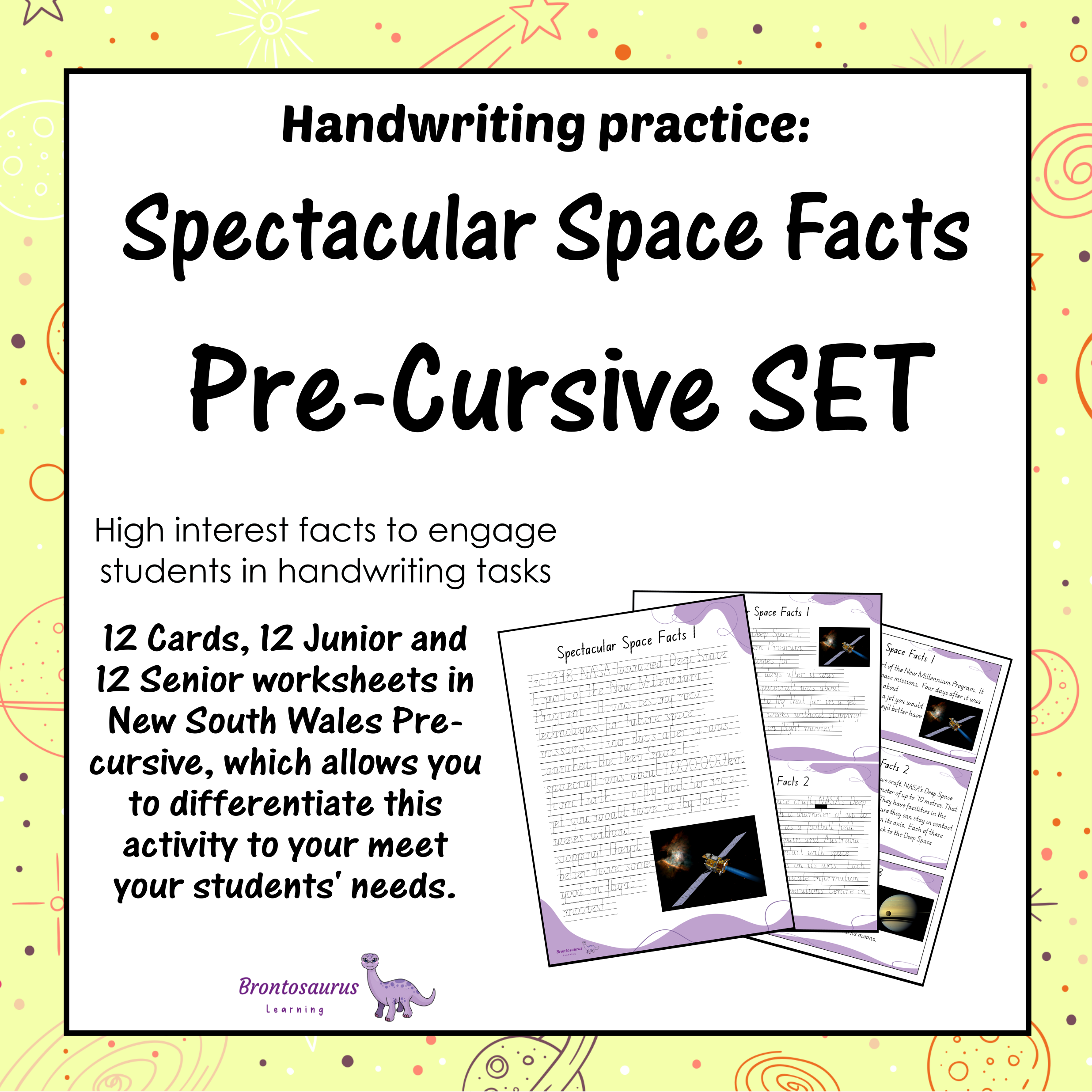 SPACE Pre-cursive Set cover image