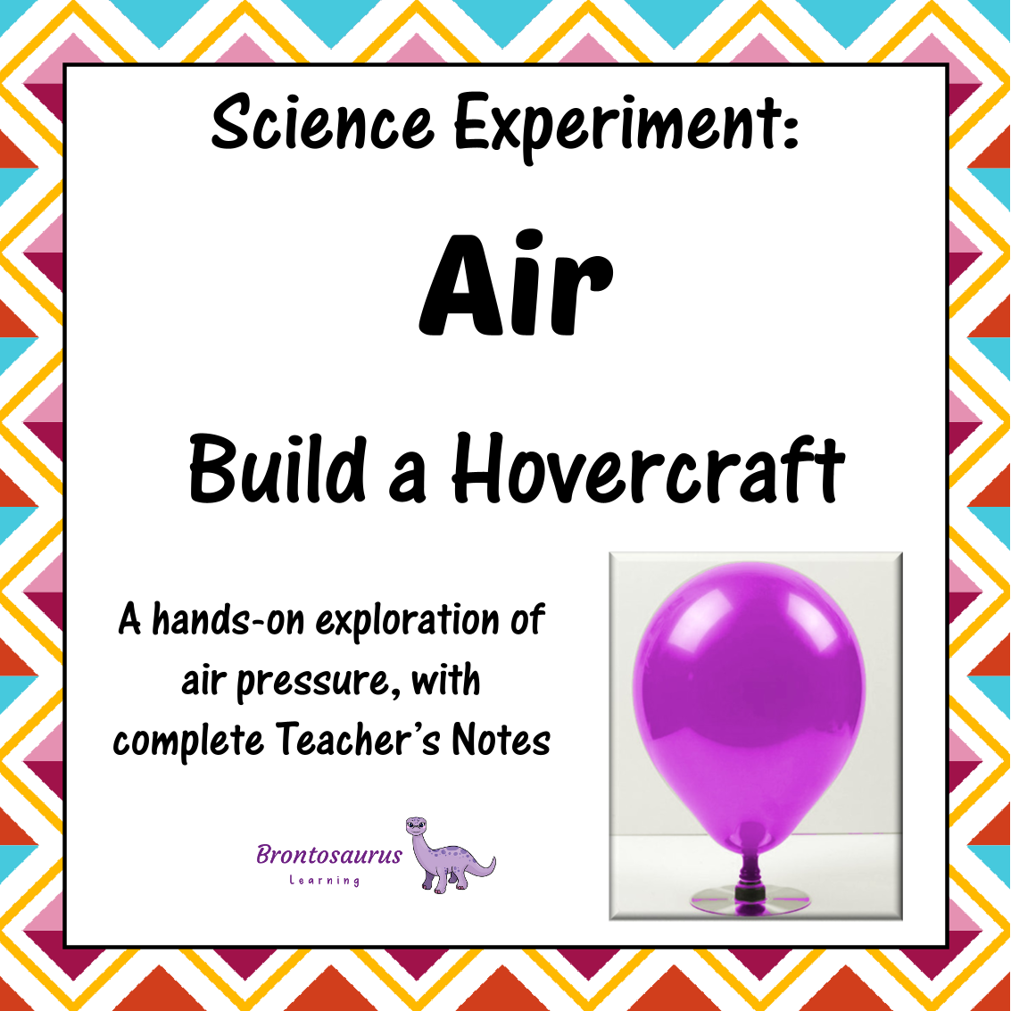 Air Experiments 9 Air Experiment: Build a Hovercraft
