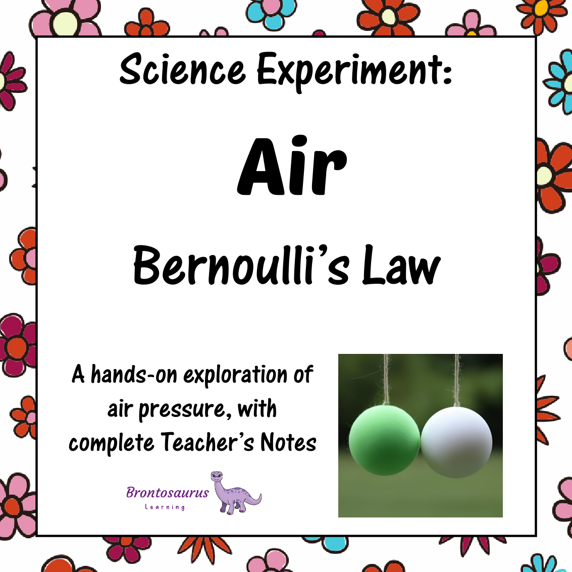 Air Experiments 17 Air Experiment: Bernoulli's Law