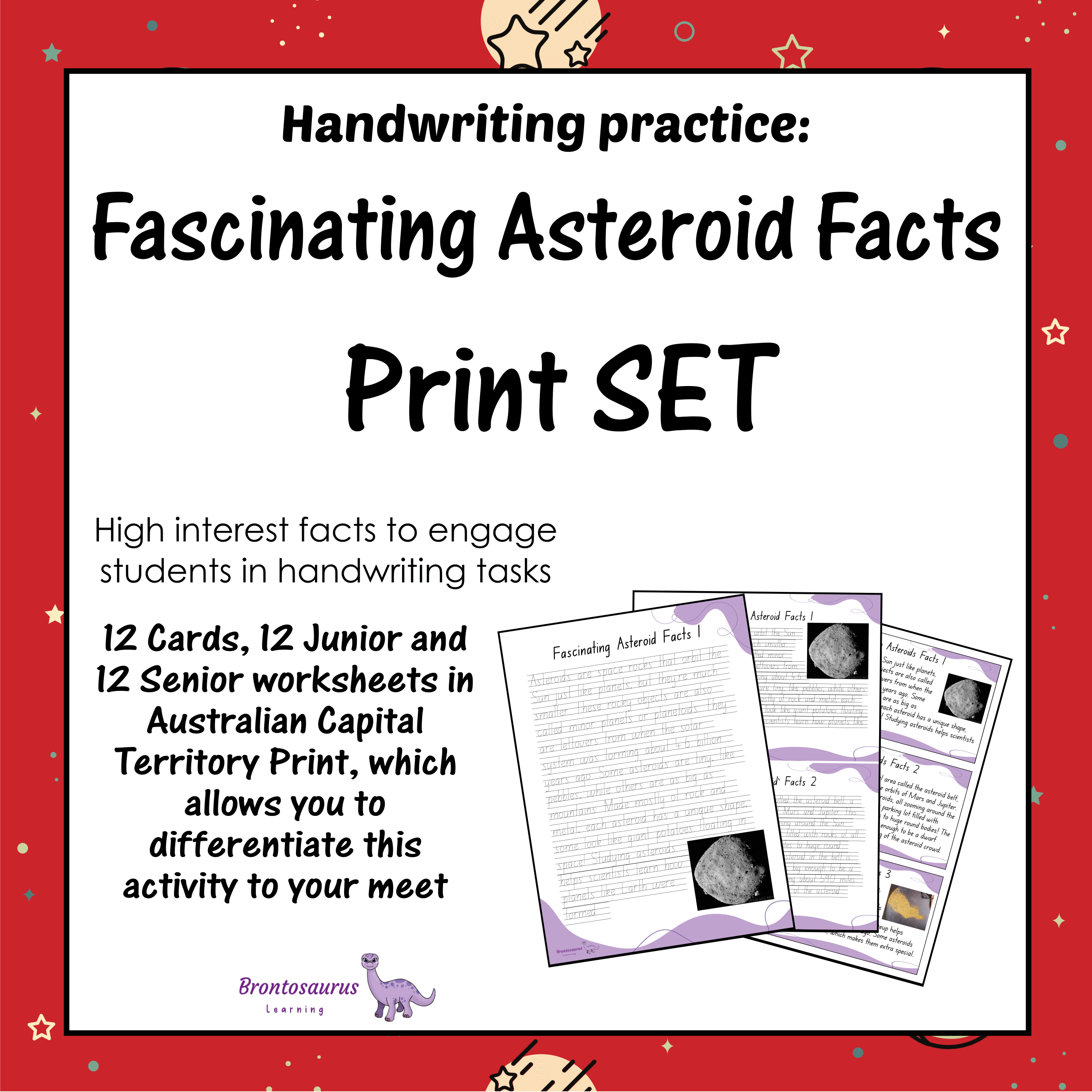 ASTEROIDS Print Set cover image