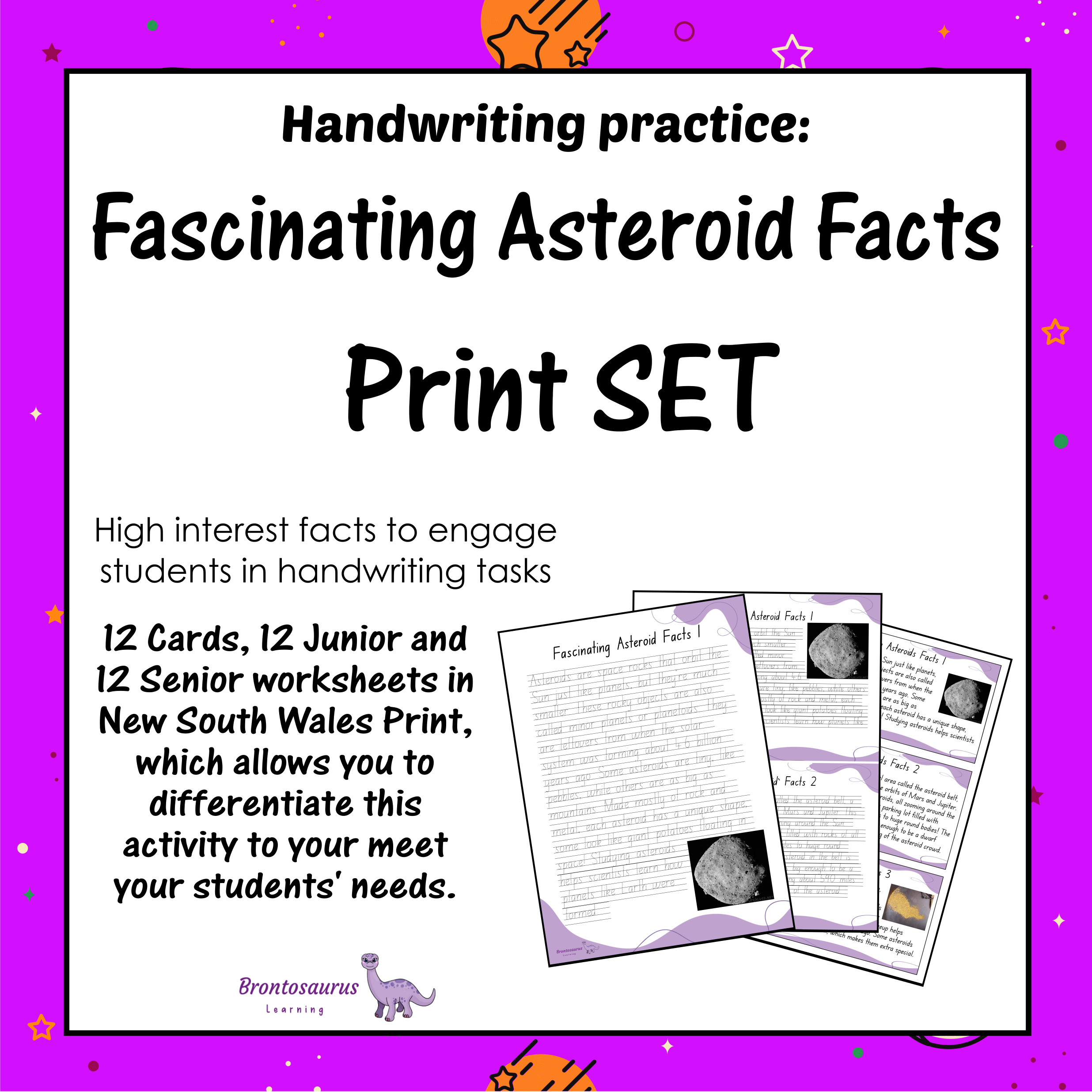 ASTEROIDS Print Set cover image