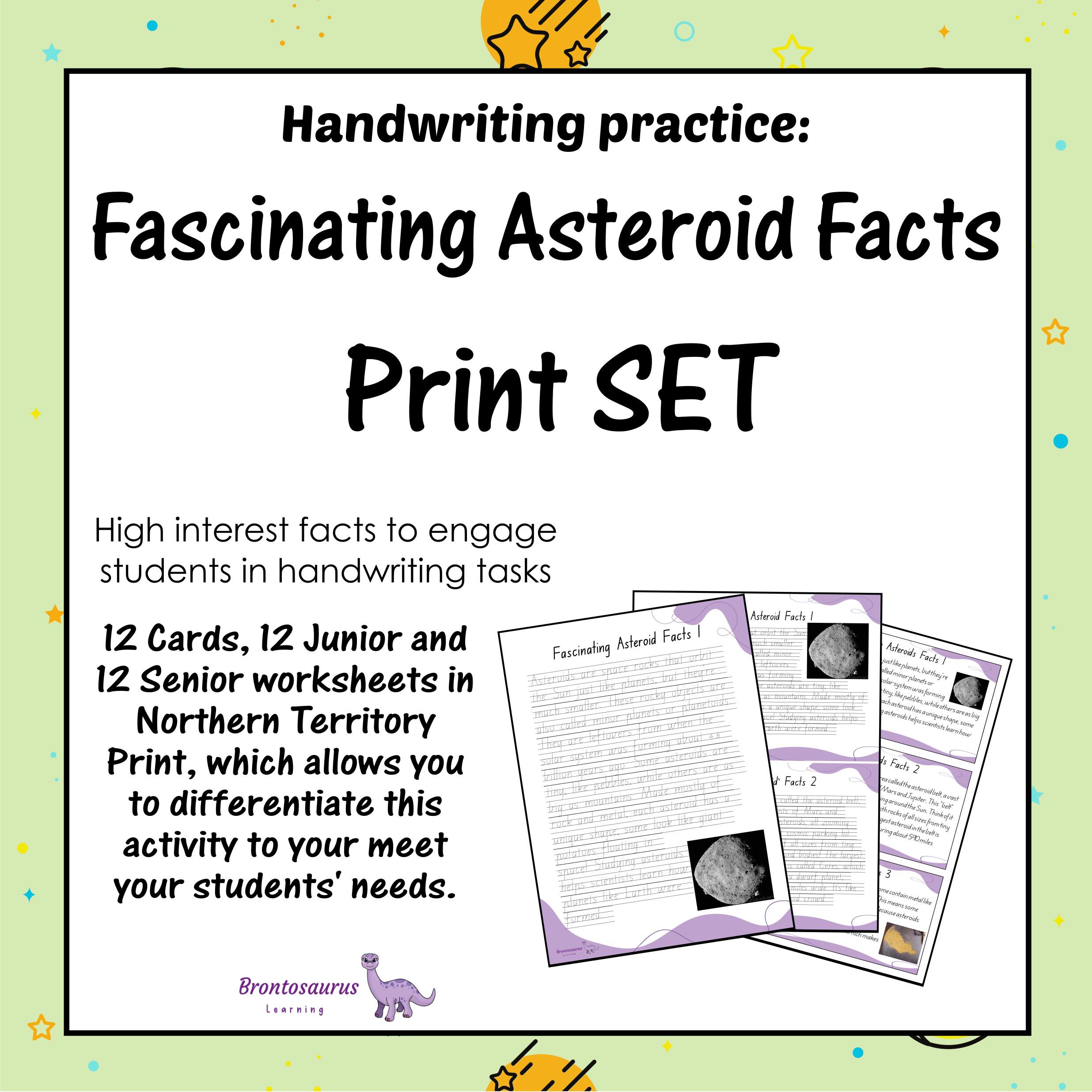 ASTEROIDS Print Set cover image