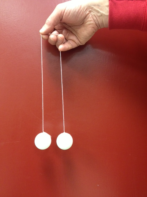 Activity photo for Bernoulli's Law, a hands-on air science resource.