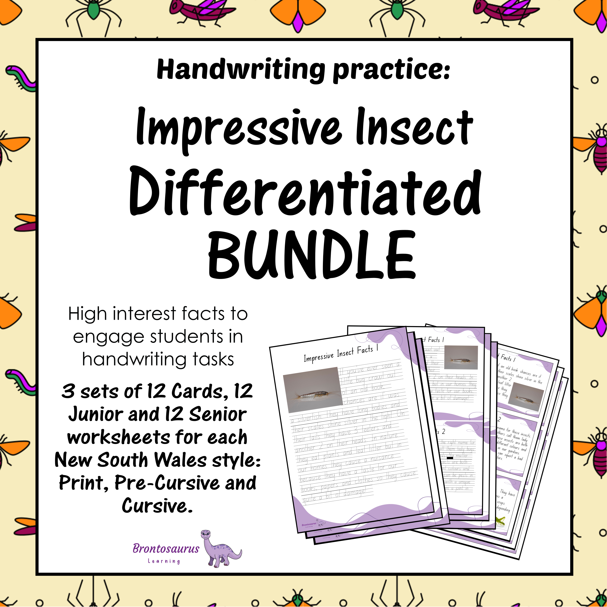 INSECTS1 Differentiated Bundle cover image