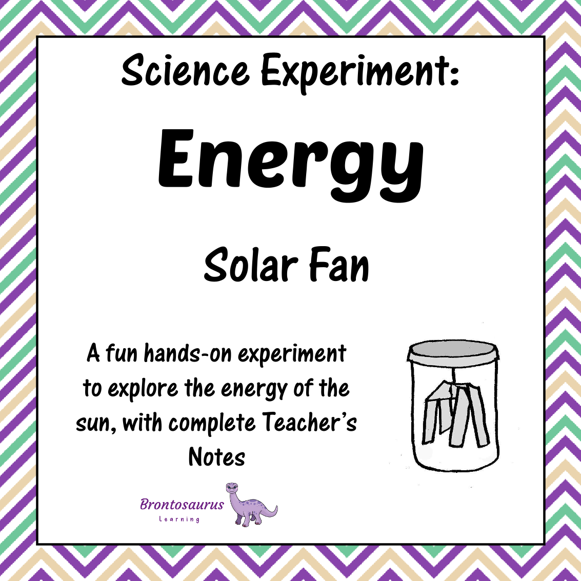 Energy Experiment: Solar Fan