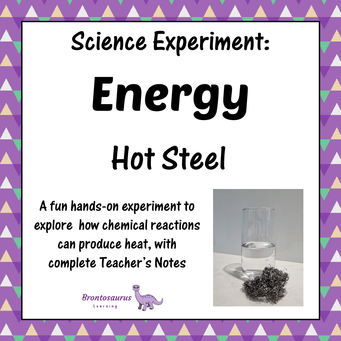 Energy Experiment: Hot Steel