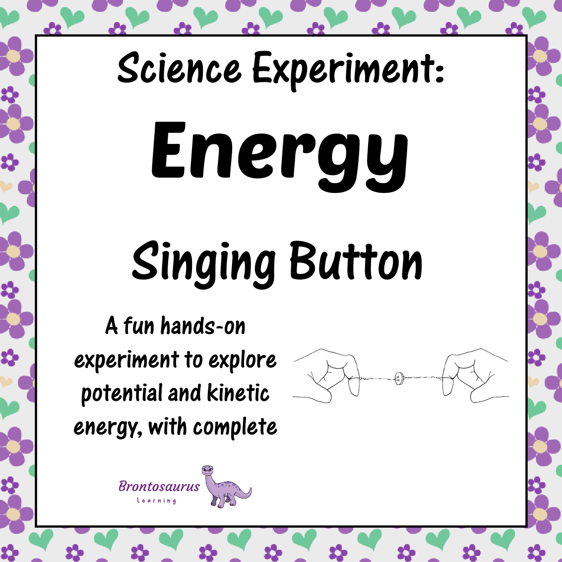 Energy Experiment: Singing Button