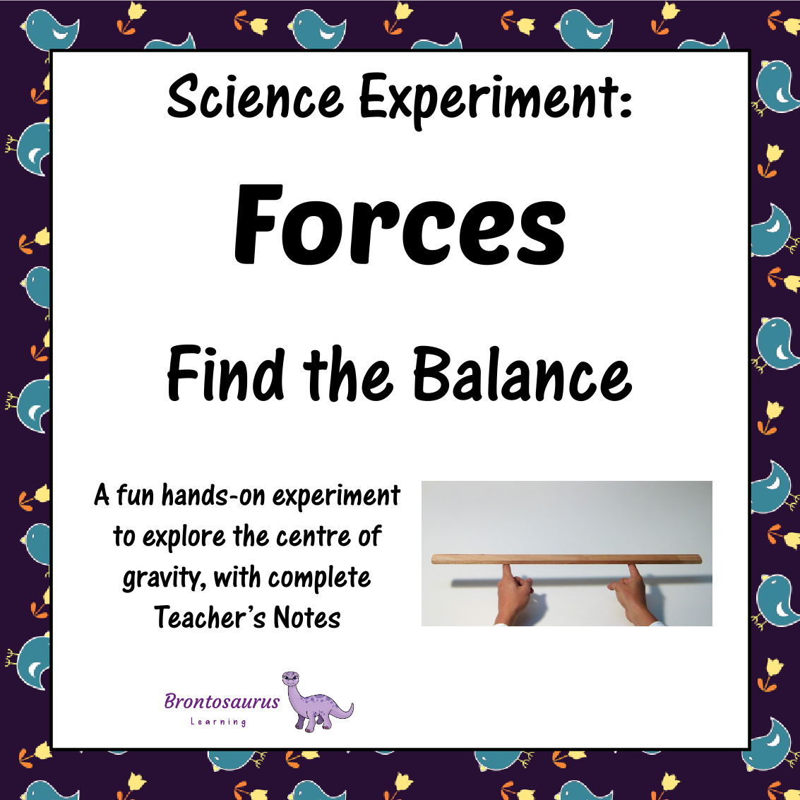 Forces Experiments 5 Forces Experiment: Find the Balance