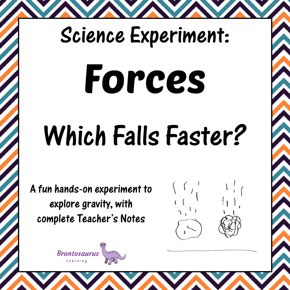 Forces Experiments 6 Forces Experiment: Which Falls Faster?
