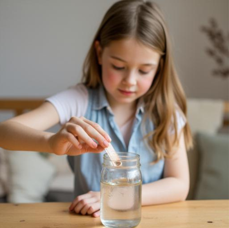 Activity photo for DIY Indicator Paper, a hands-on chemistry science resource.