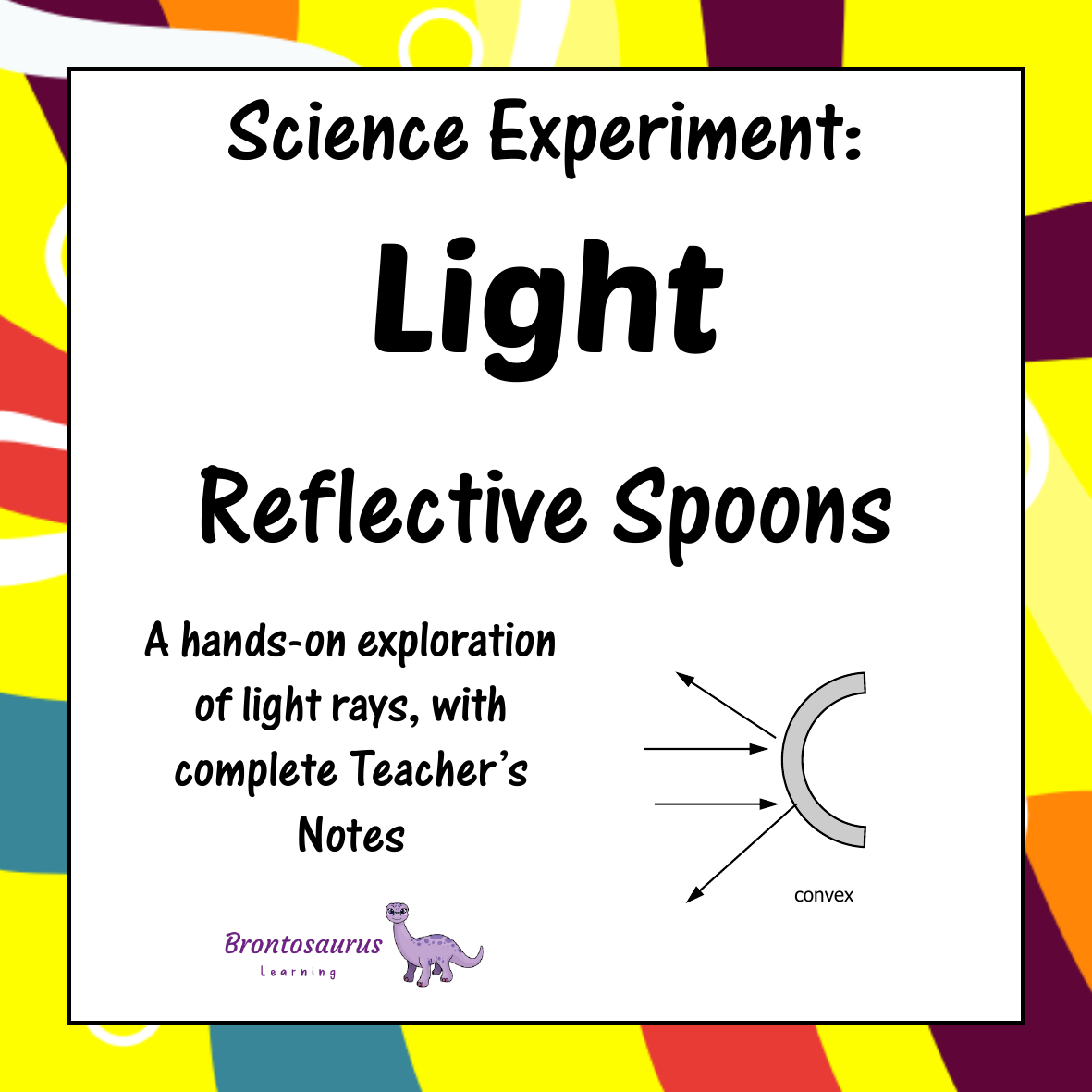 Light Experiments 4 Light Experiment: Reflective Spoons