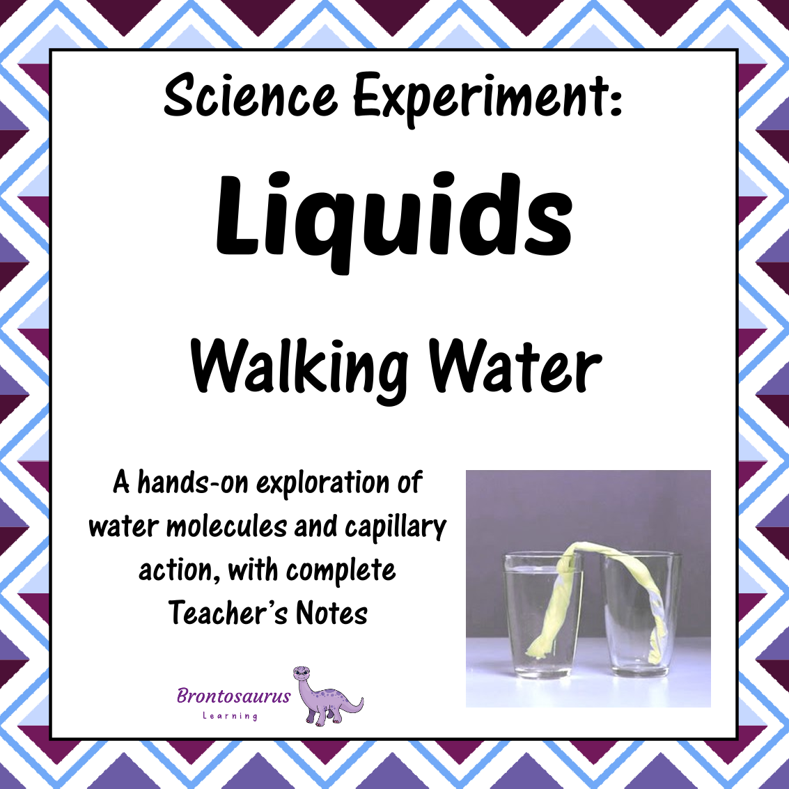 Liquids Experiments 11 Liquids Experiment: Walking Water