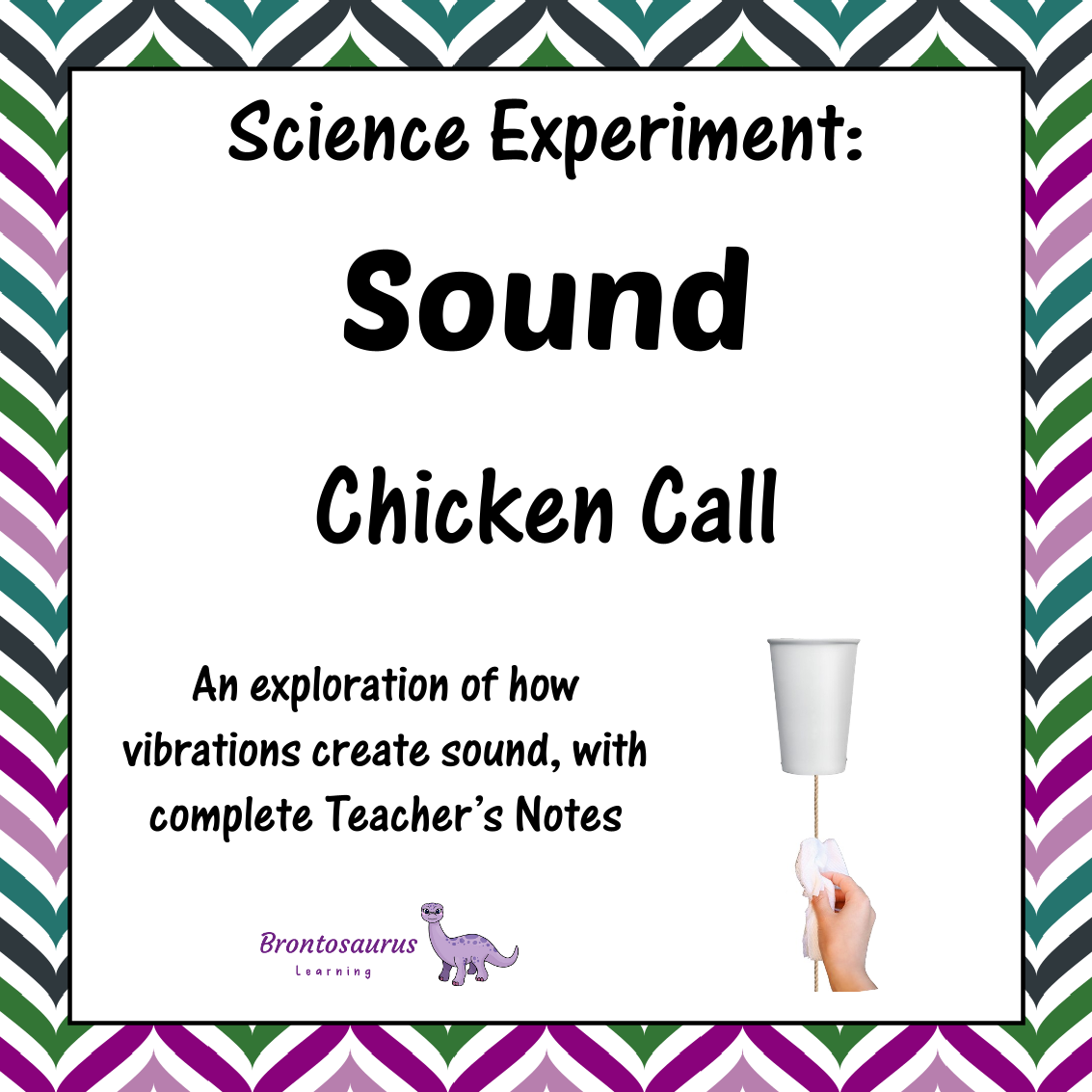 Cover preview for Weather Experiment: Types of Weather, a printable weather science resource.