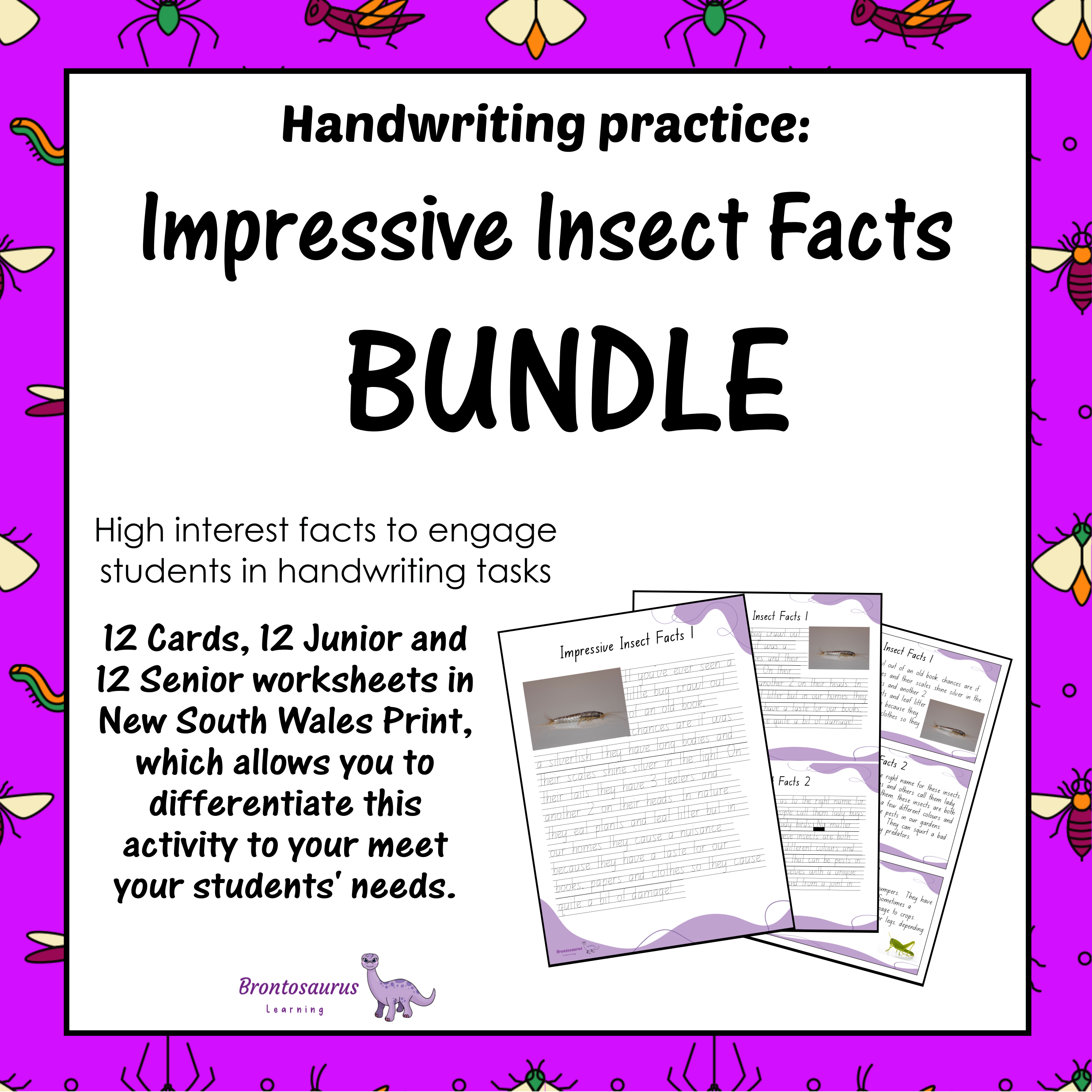 INSECTS1 Print Set cover image