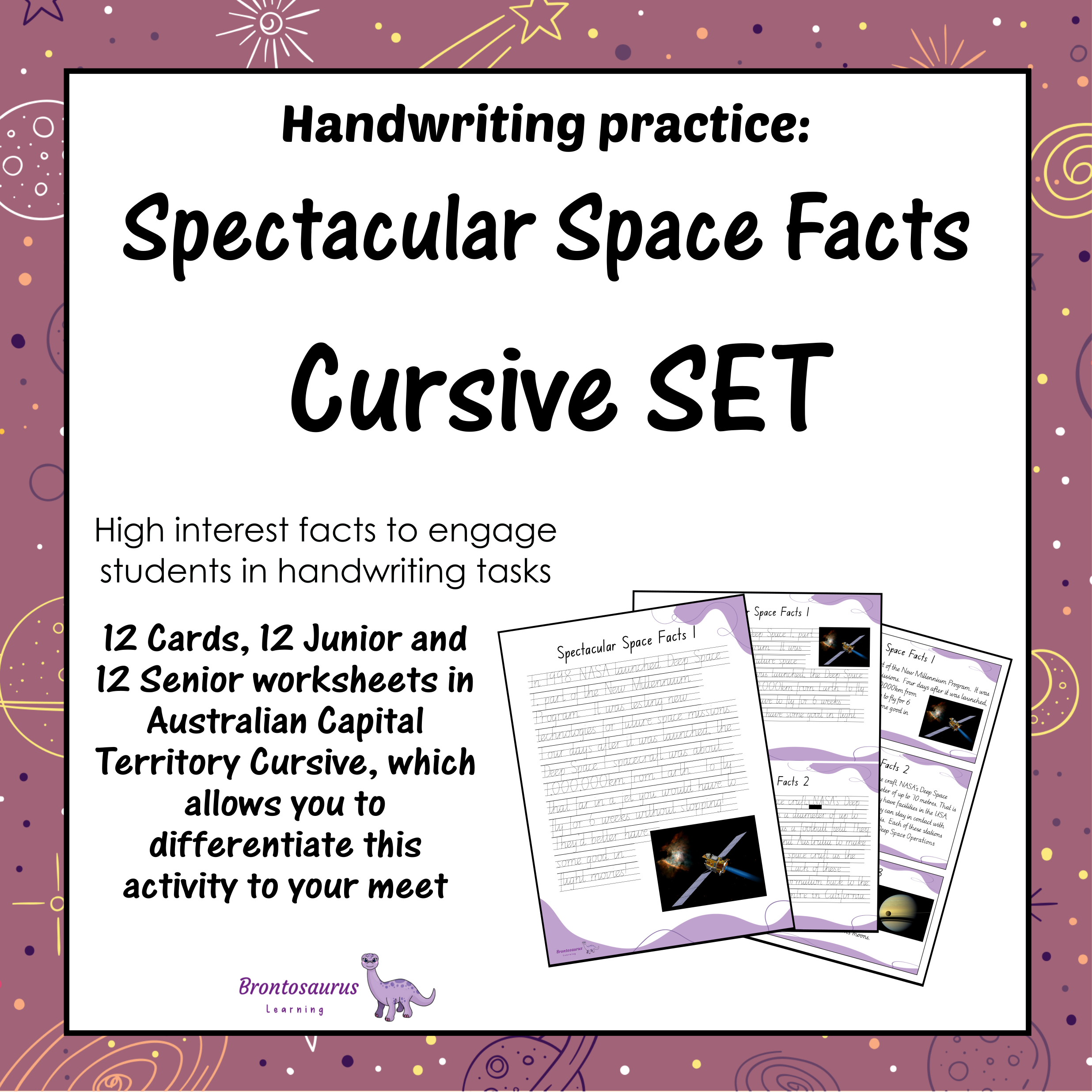 SPACE Cursive Set cover image