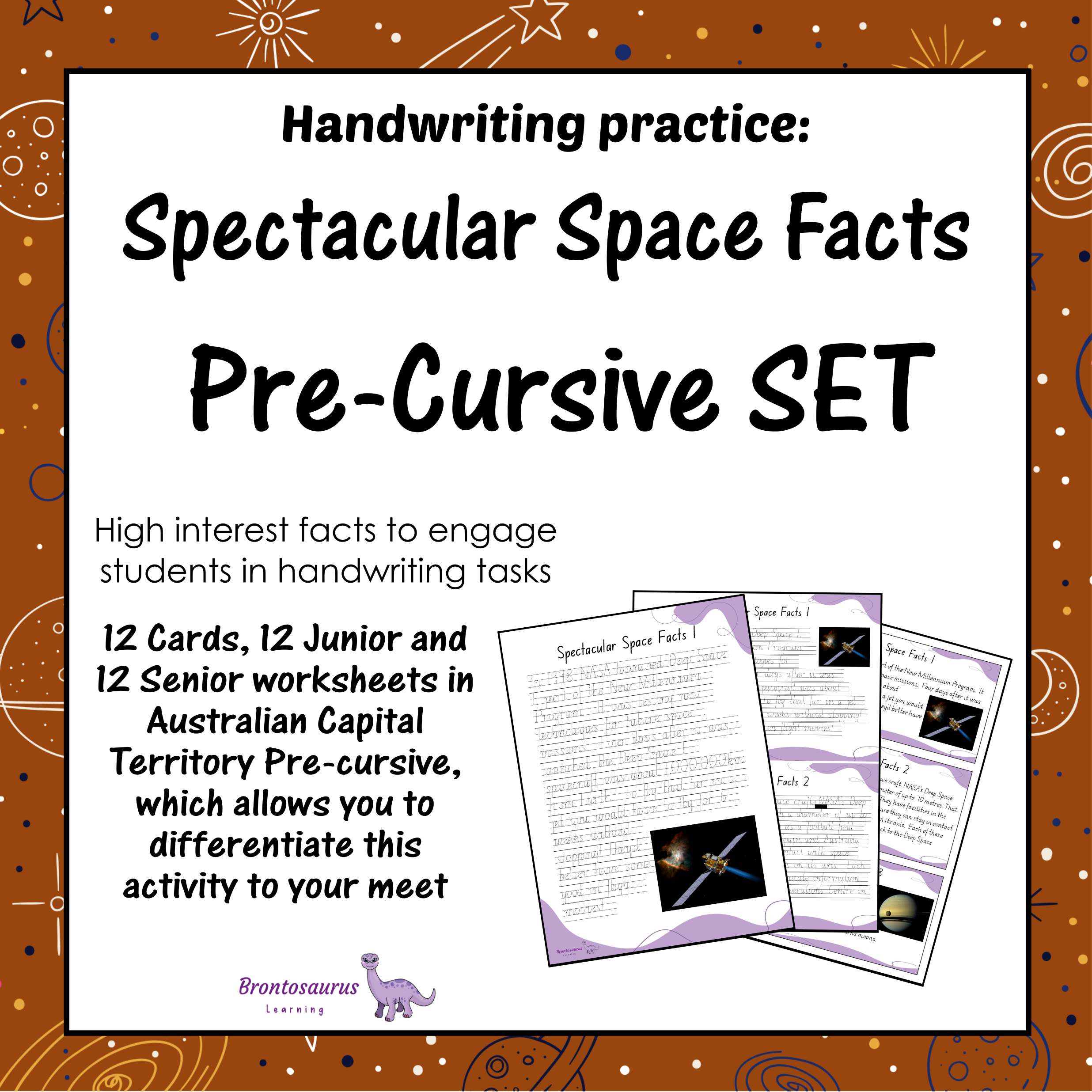 SPACE Pre-cursive Set cover image