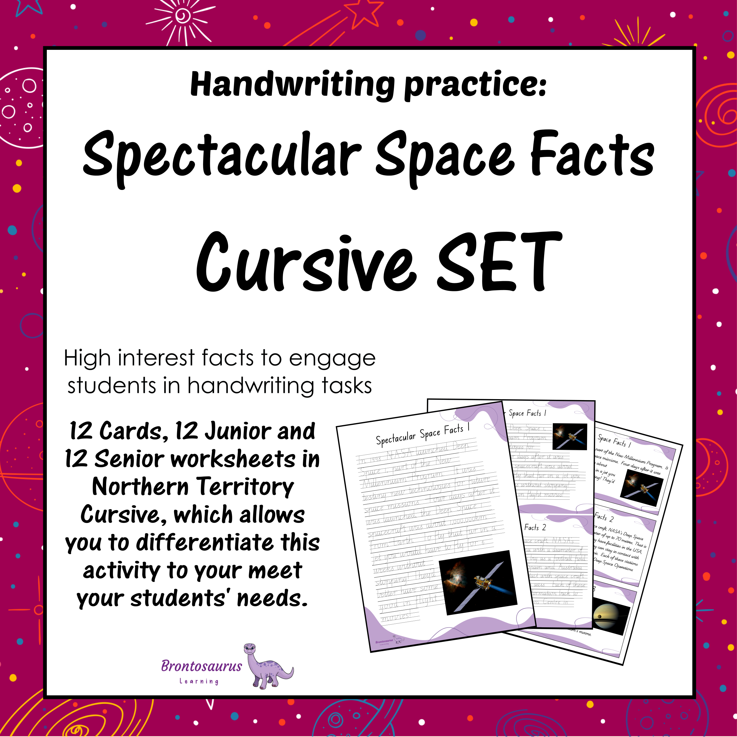 SPACE Cursive Set cover image
