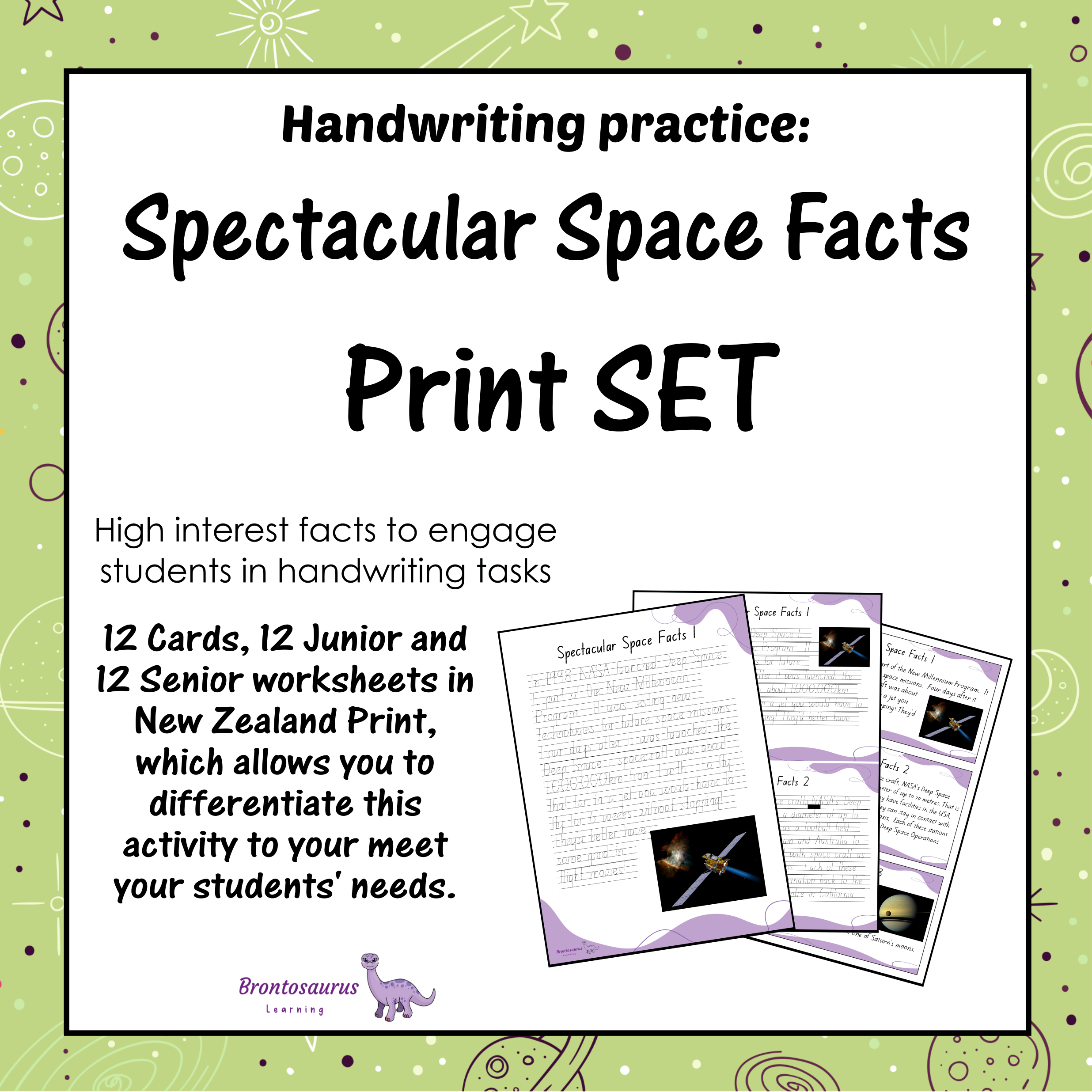 New Zealand Space 3 SPACE Print Set cover image