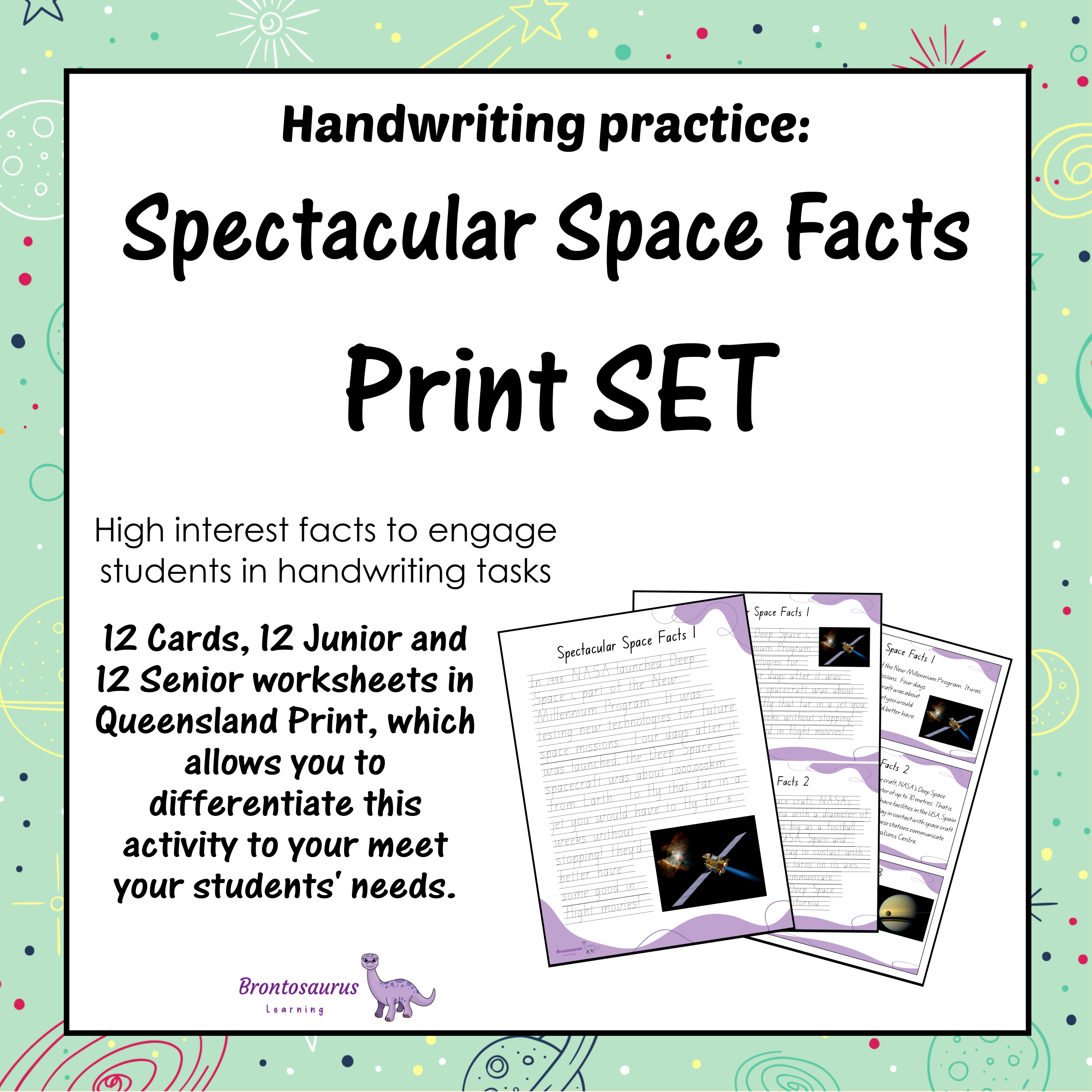 Queensland Space 3 SPACE Print Set cover image