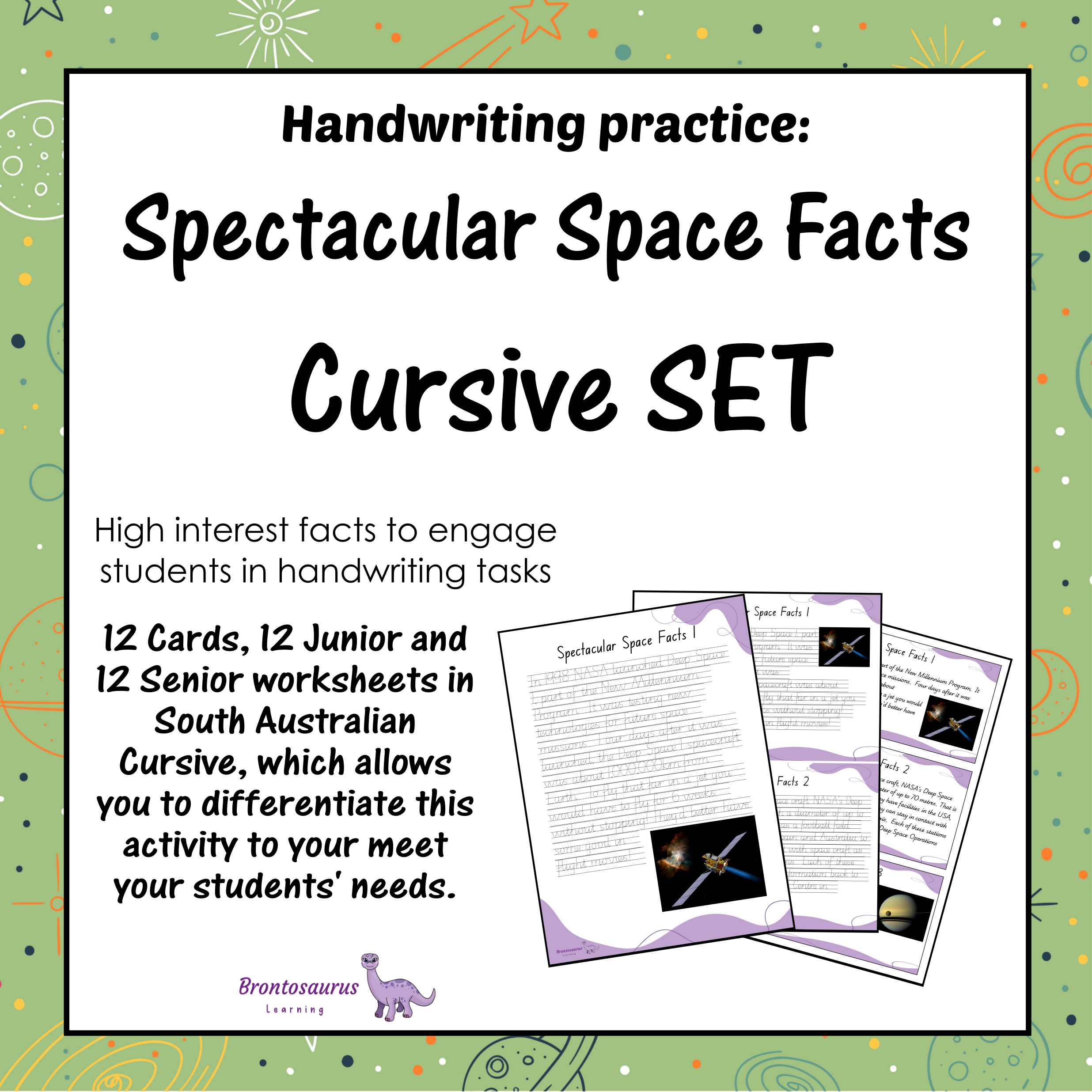 SPACE Cursive Set cover image
