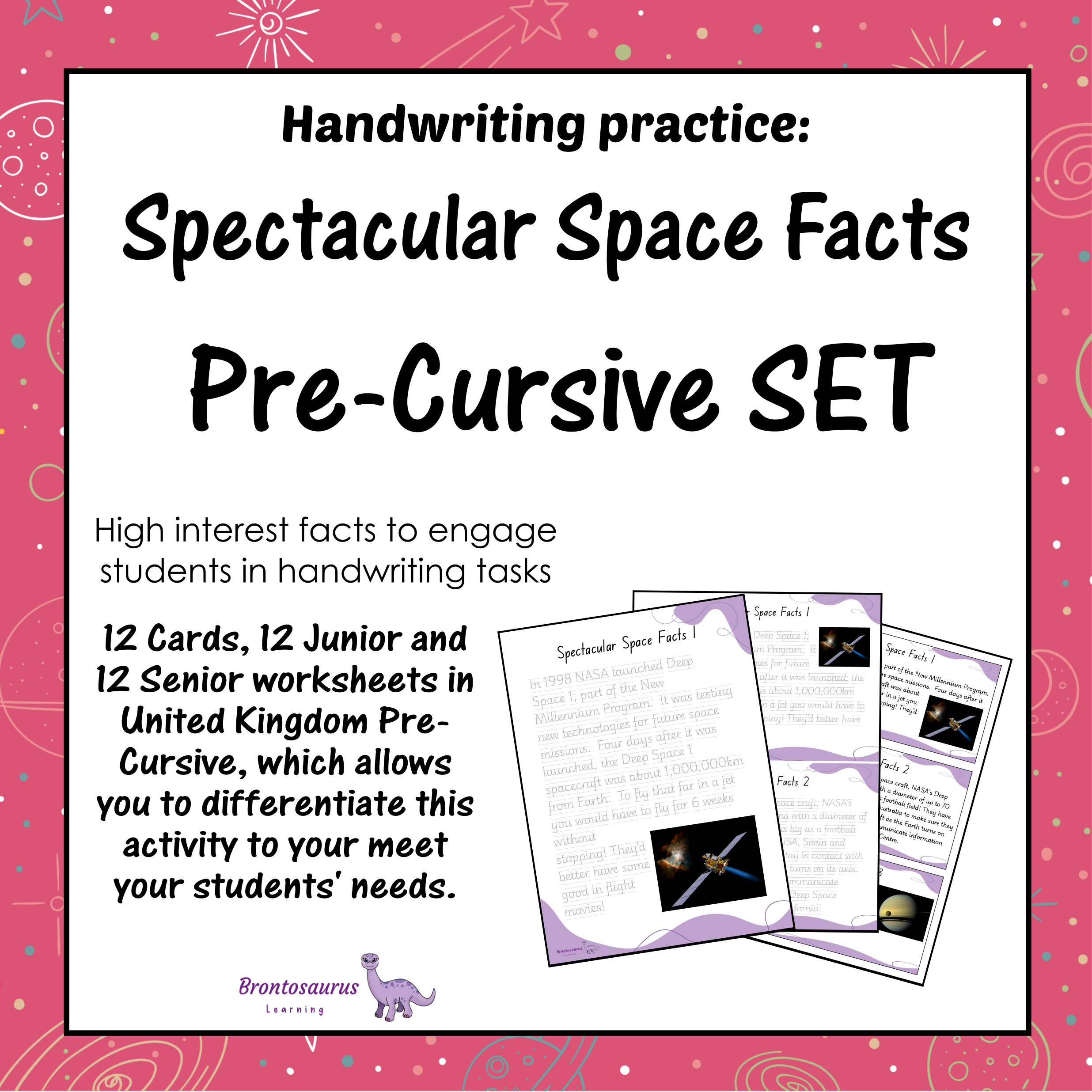 SPACE Pre-cursive Set cover image