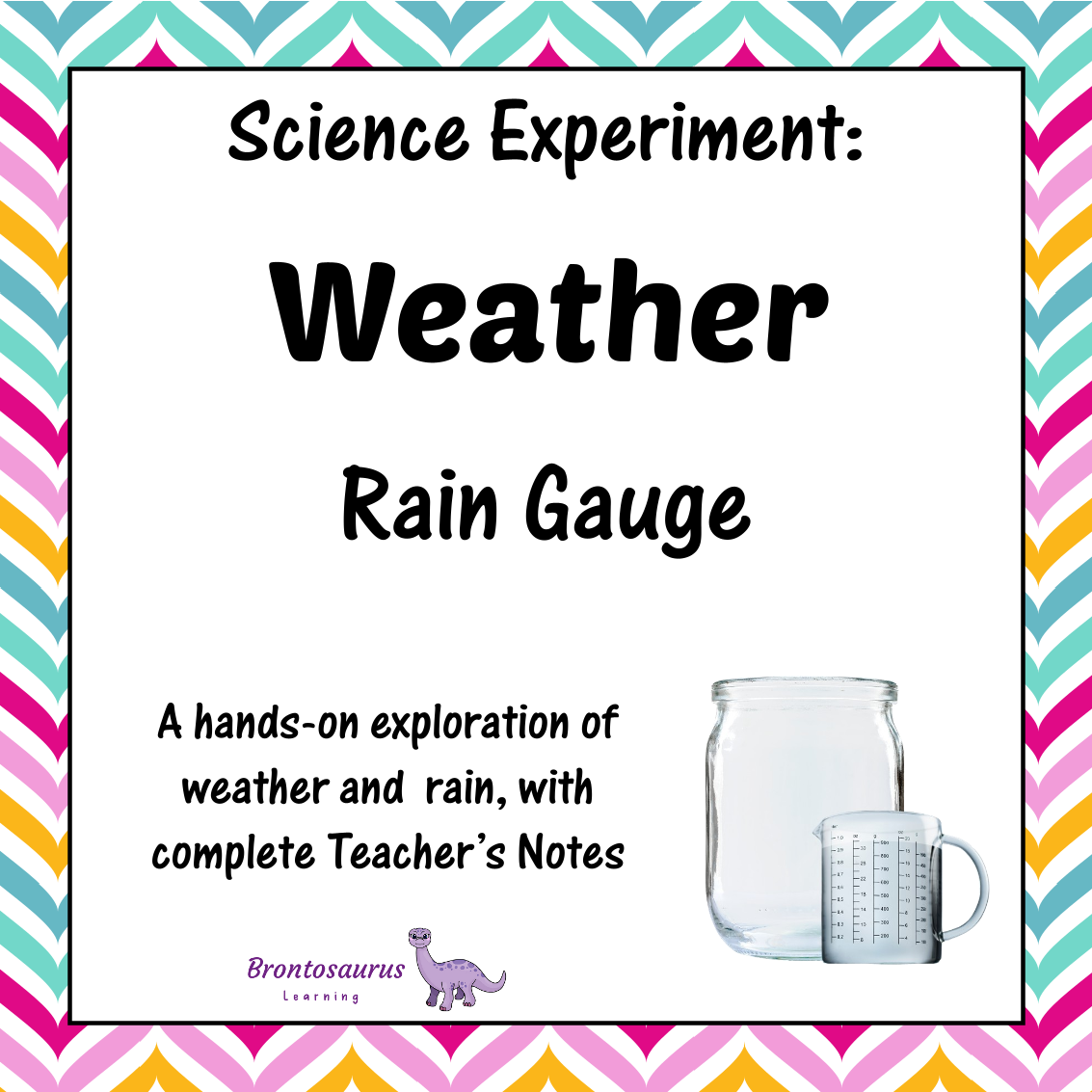 Weather Experiments 13 Weather Experiment: Rain Gauge
