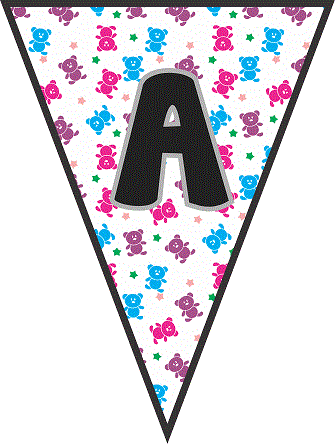 Student resource page preview for Teddy Bear Banners