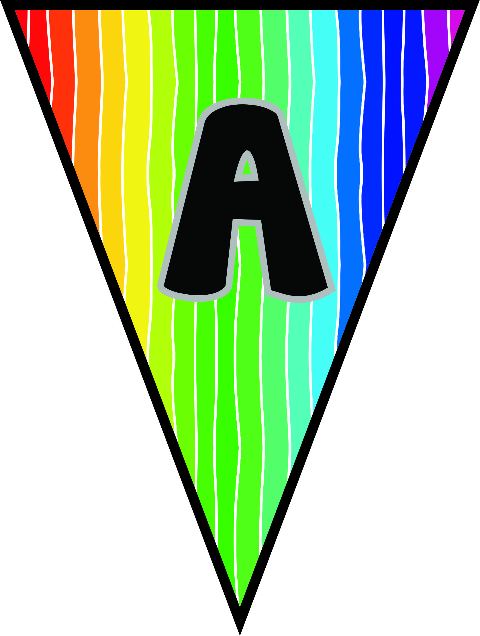 Student resource page preview for Rainbow Banners