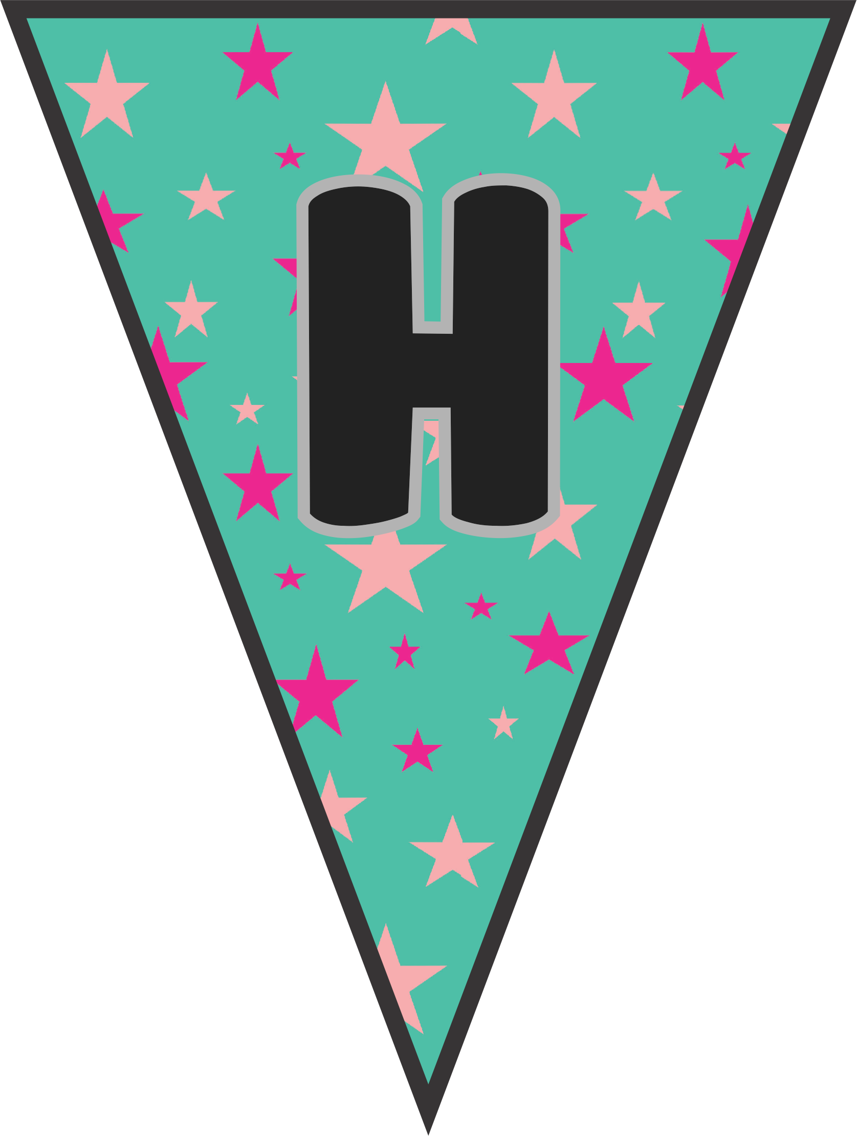 Student resource page preview for Blue and Pink Stars Banners