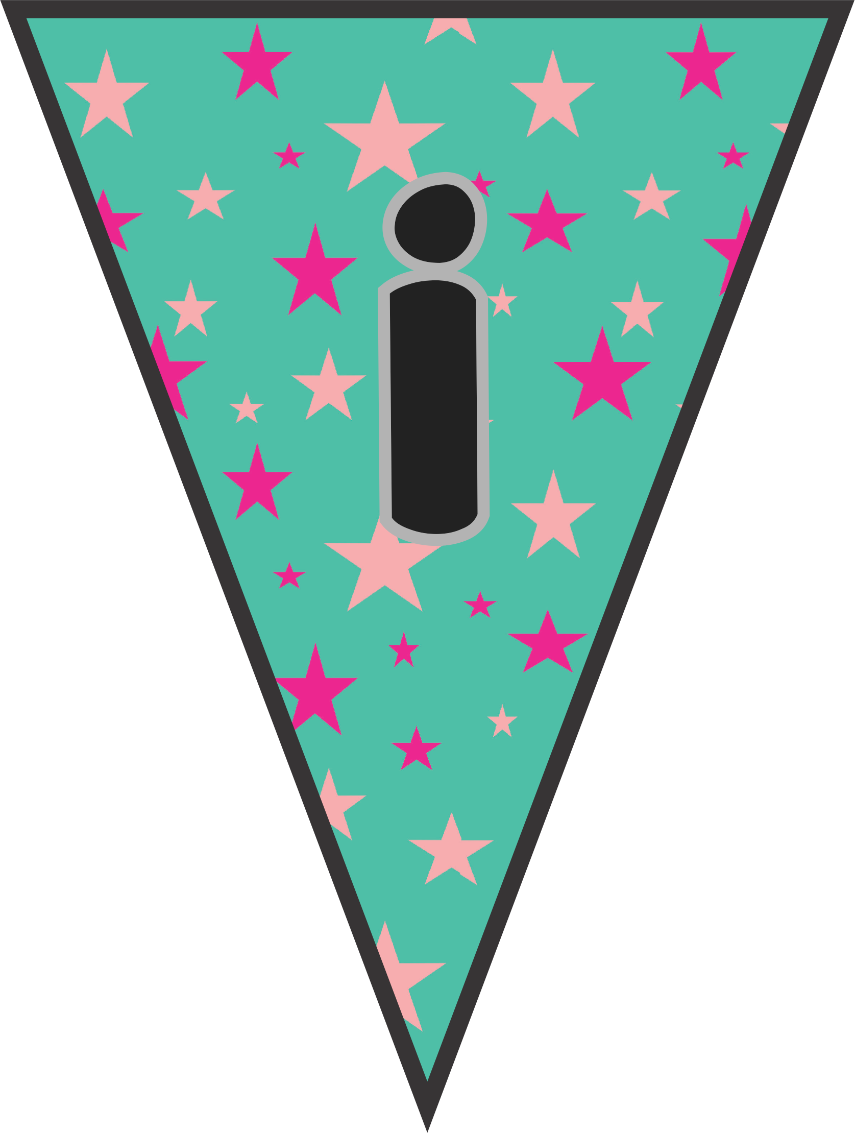 Additional resource page preview for Blue and Pink Stars Banners