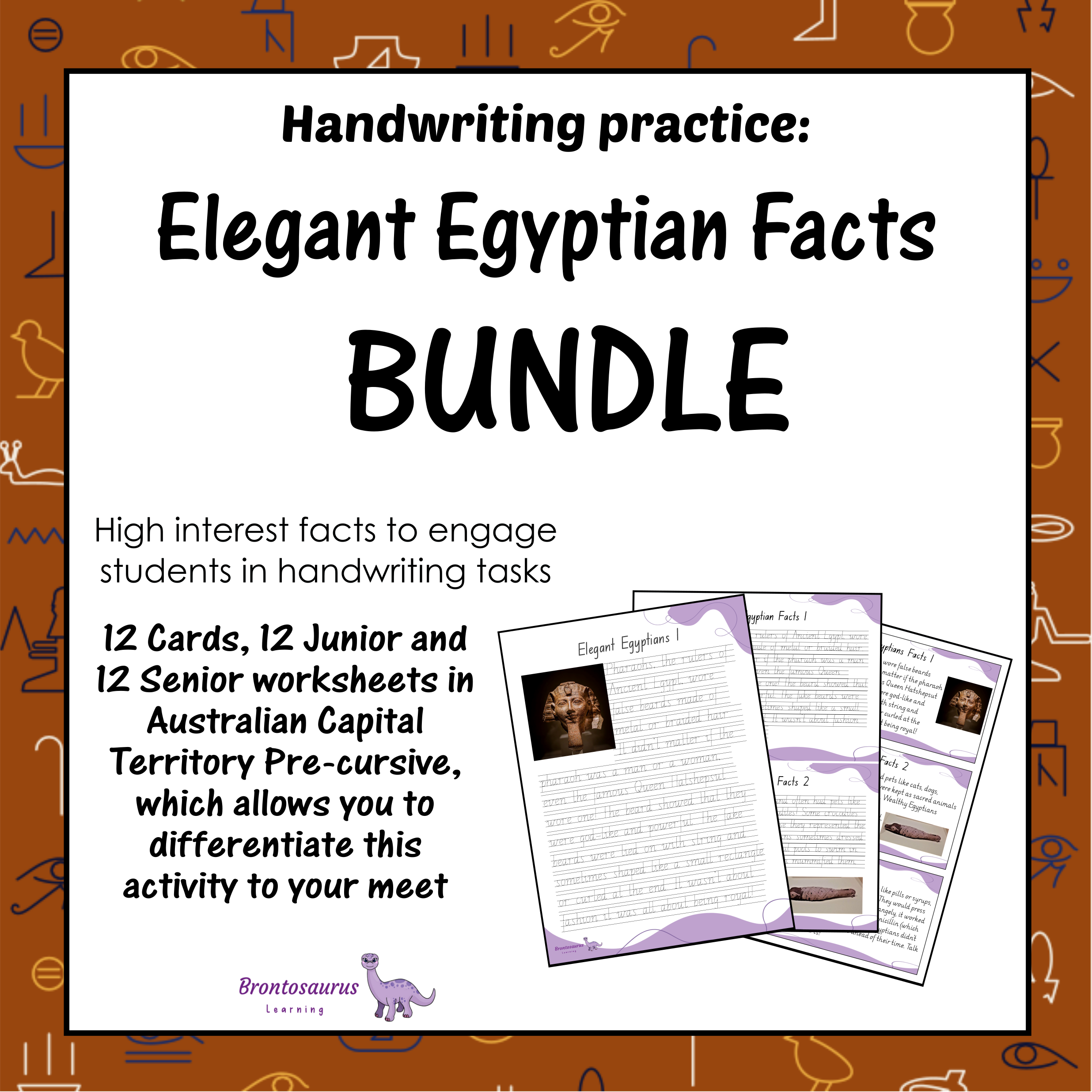 EGYPT Pre-cursive Set cover image