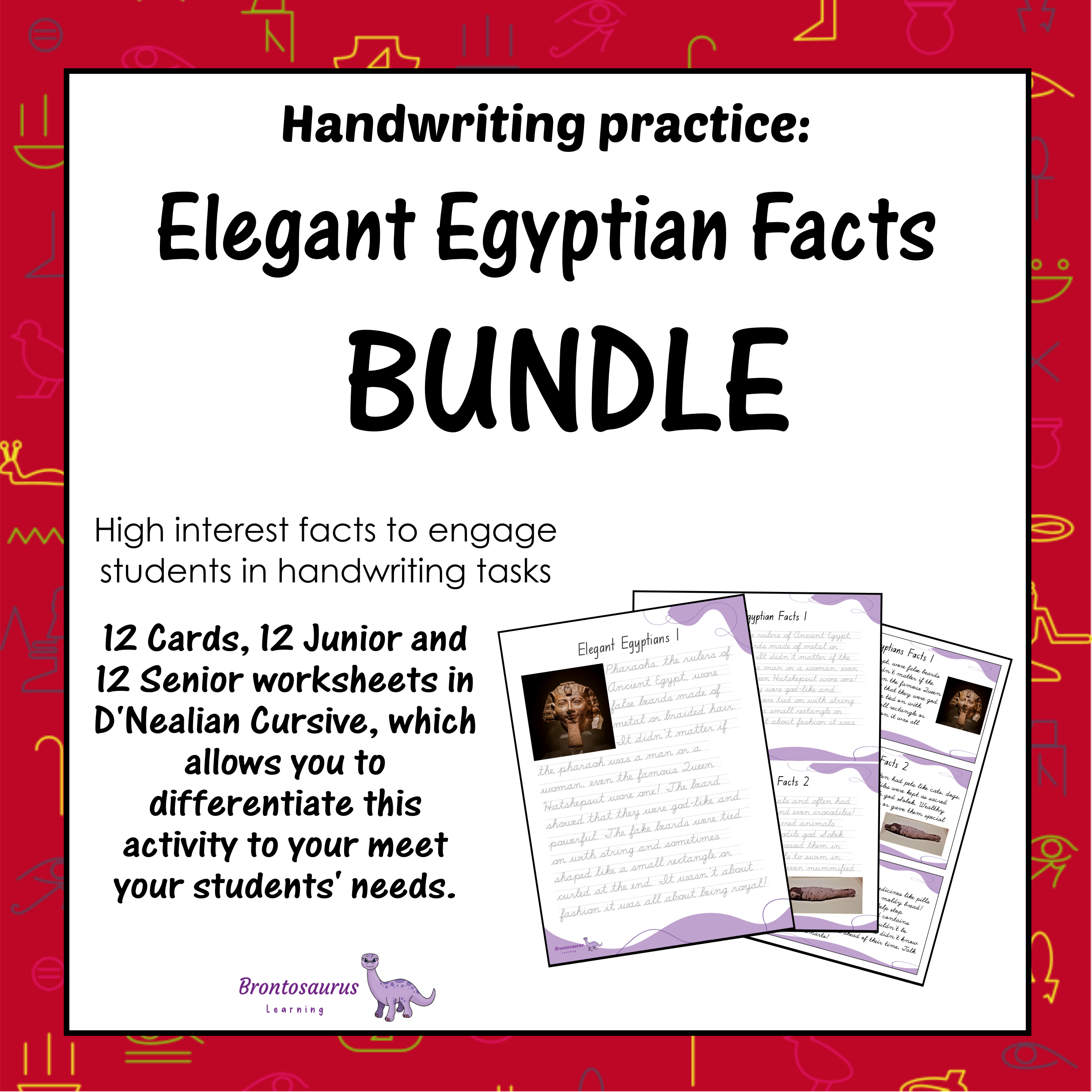EGYPT Cursive Set cover image