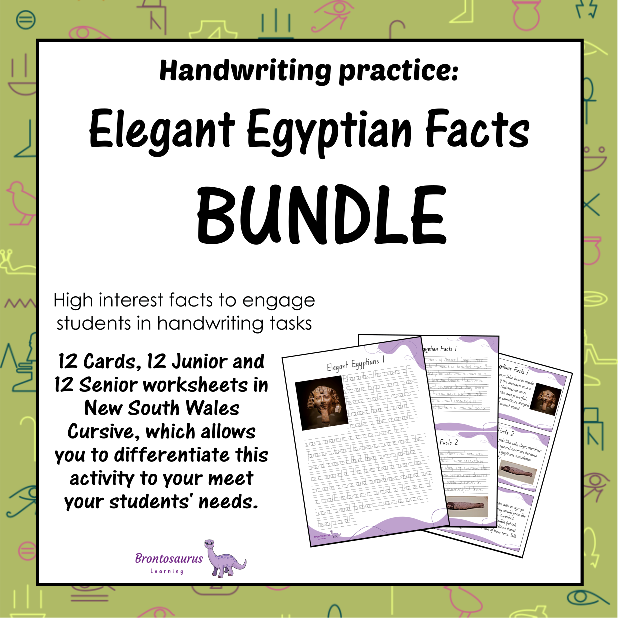 EGYPT Cursive Set cover image