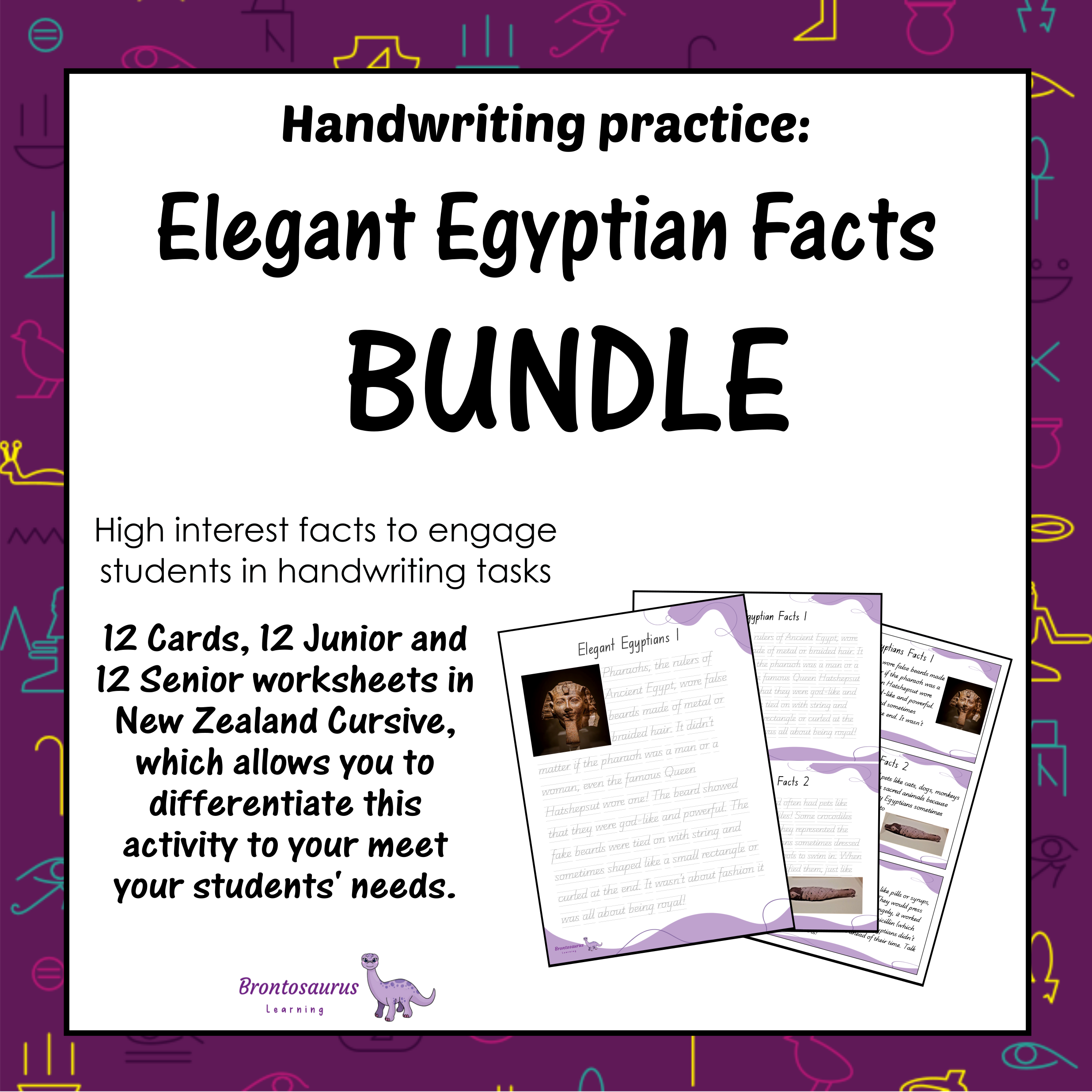 EGYPT Cursive Set cover image