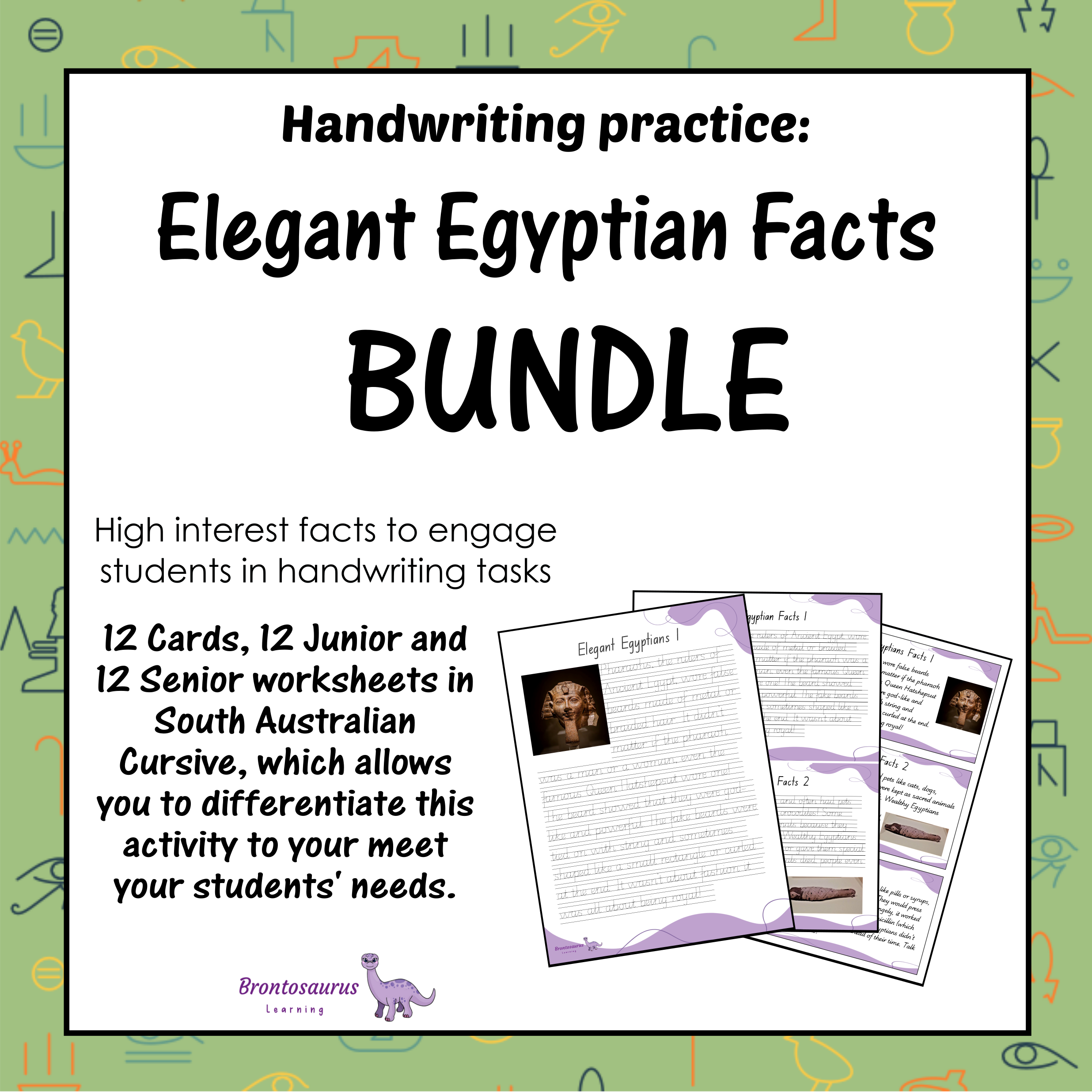 EGYPT Cursive Set cover image