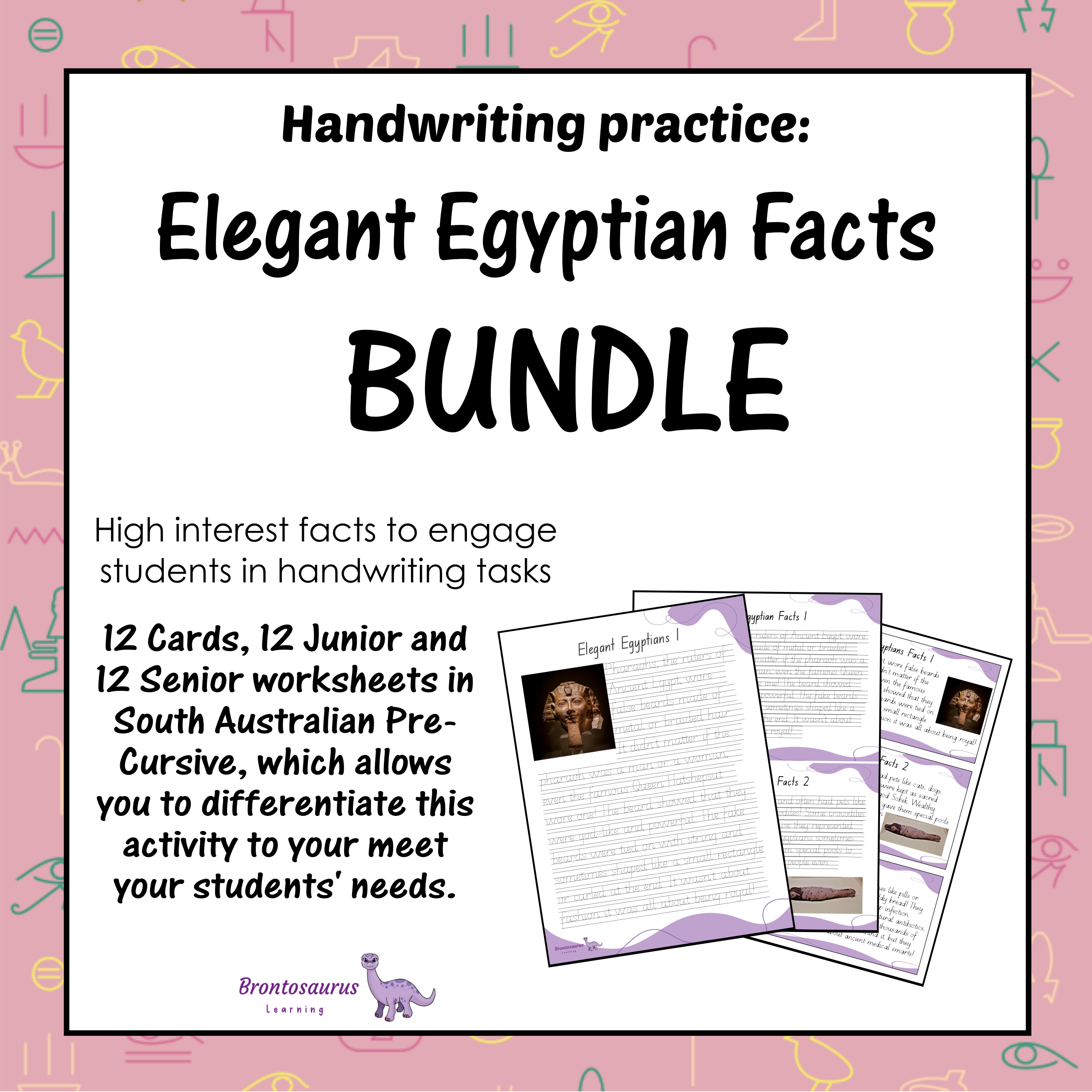 EGYPT Pre-cursive Set cover image