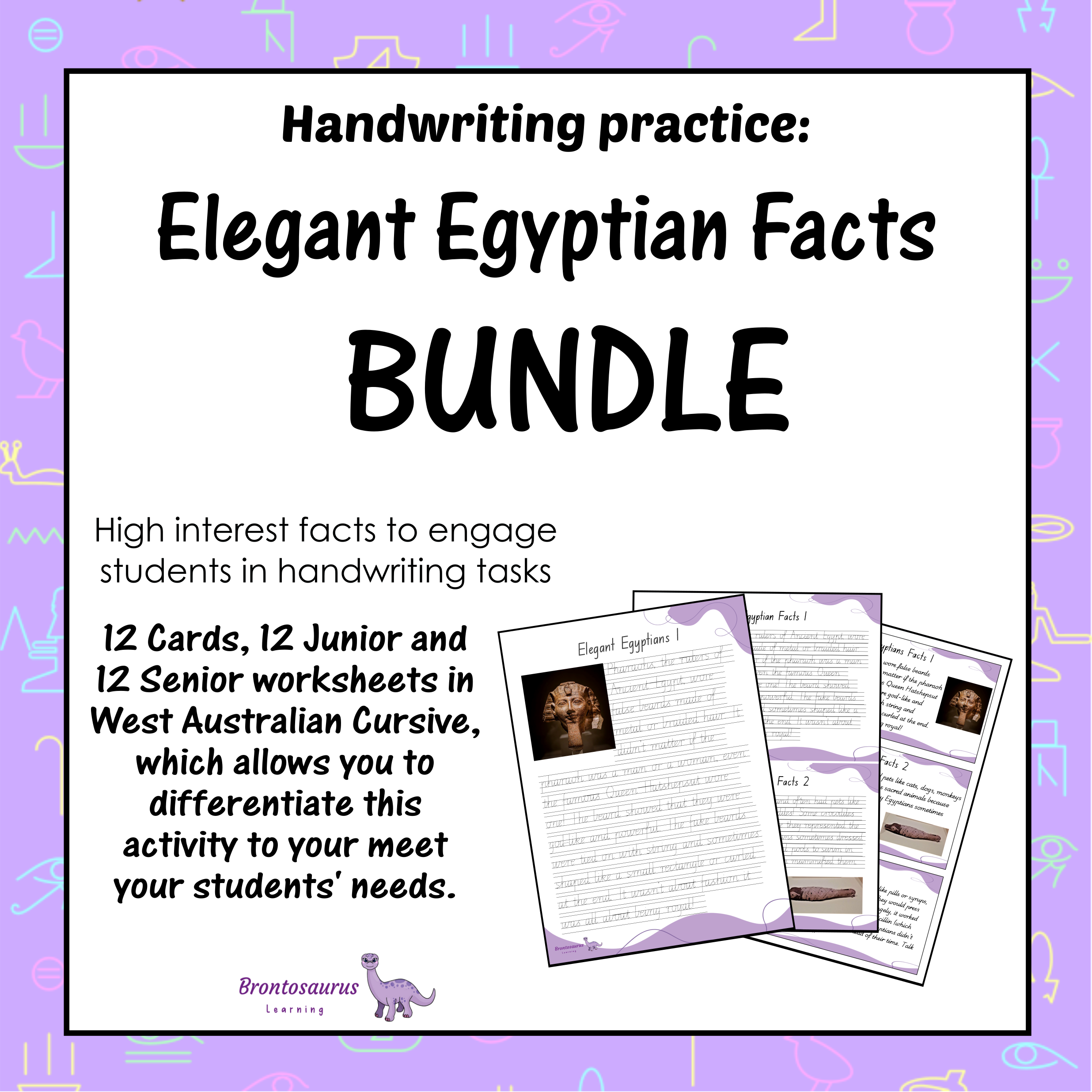 EGYPT Cursive Set cover image