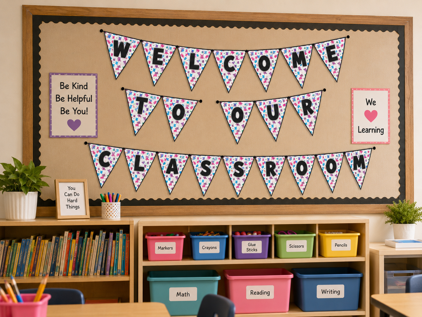 Classroom banner display