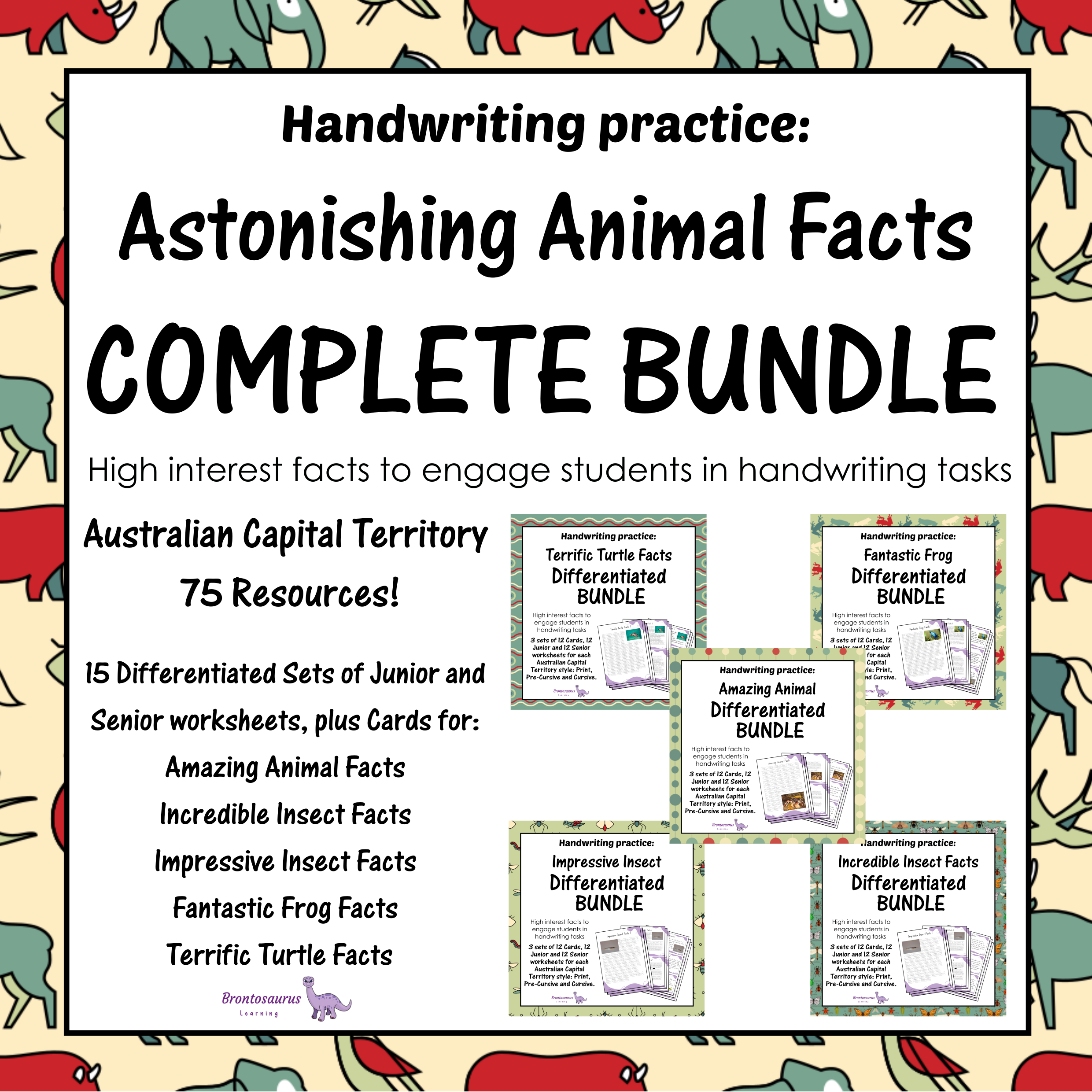 Complete Animals Differentiated Bundle cover image