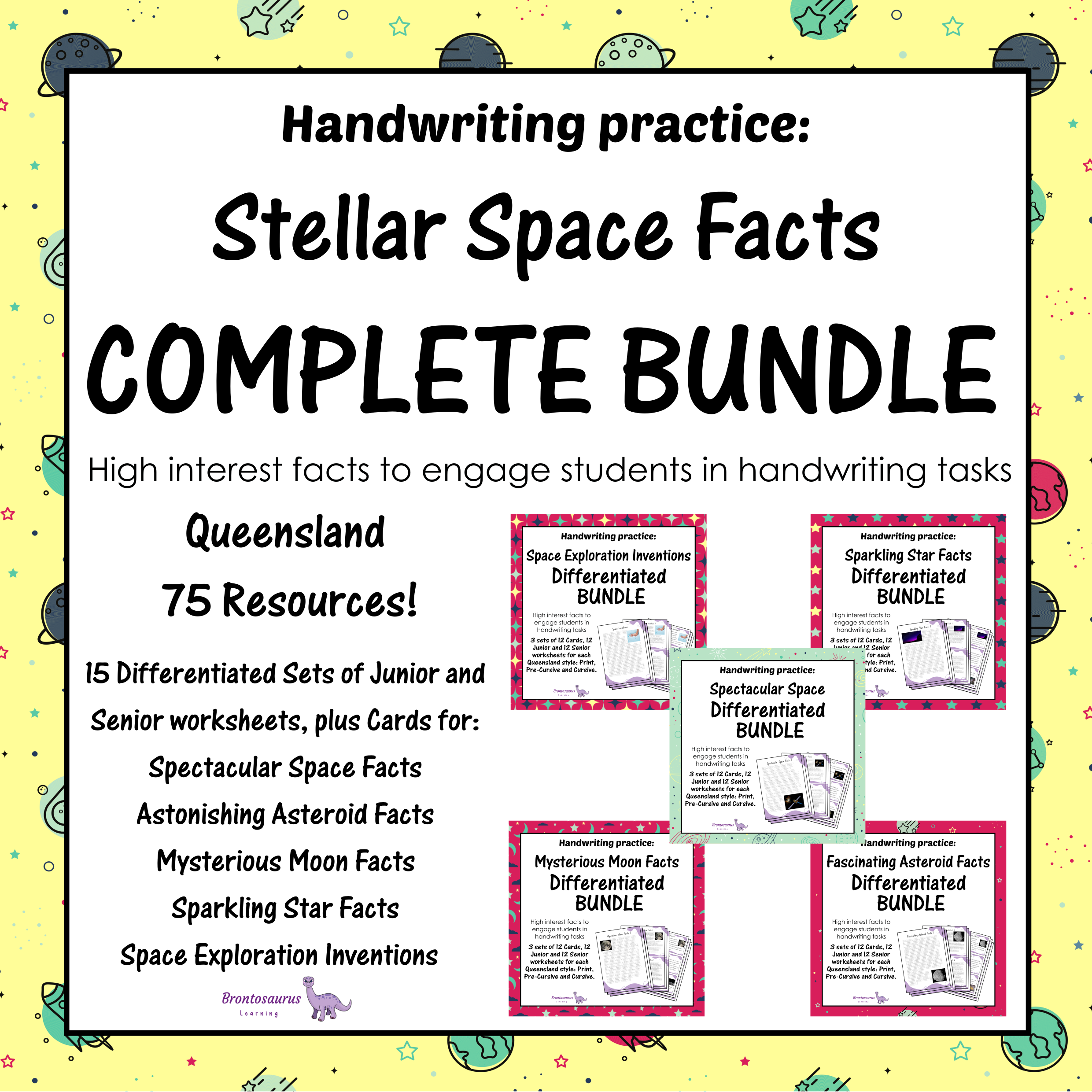 Queensland Space 1 Complete SPACE Differentiated Bundle cover image