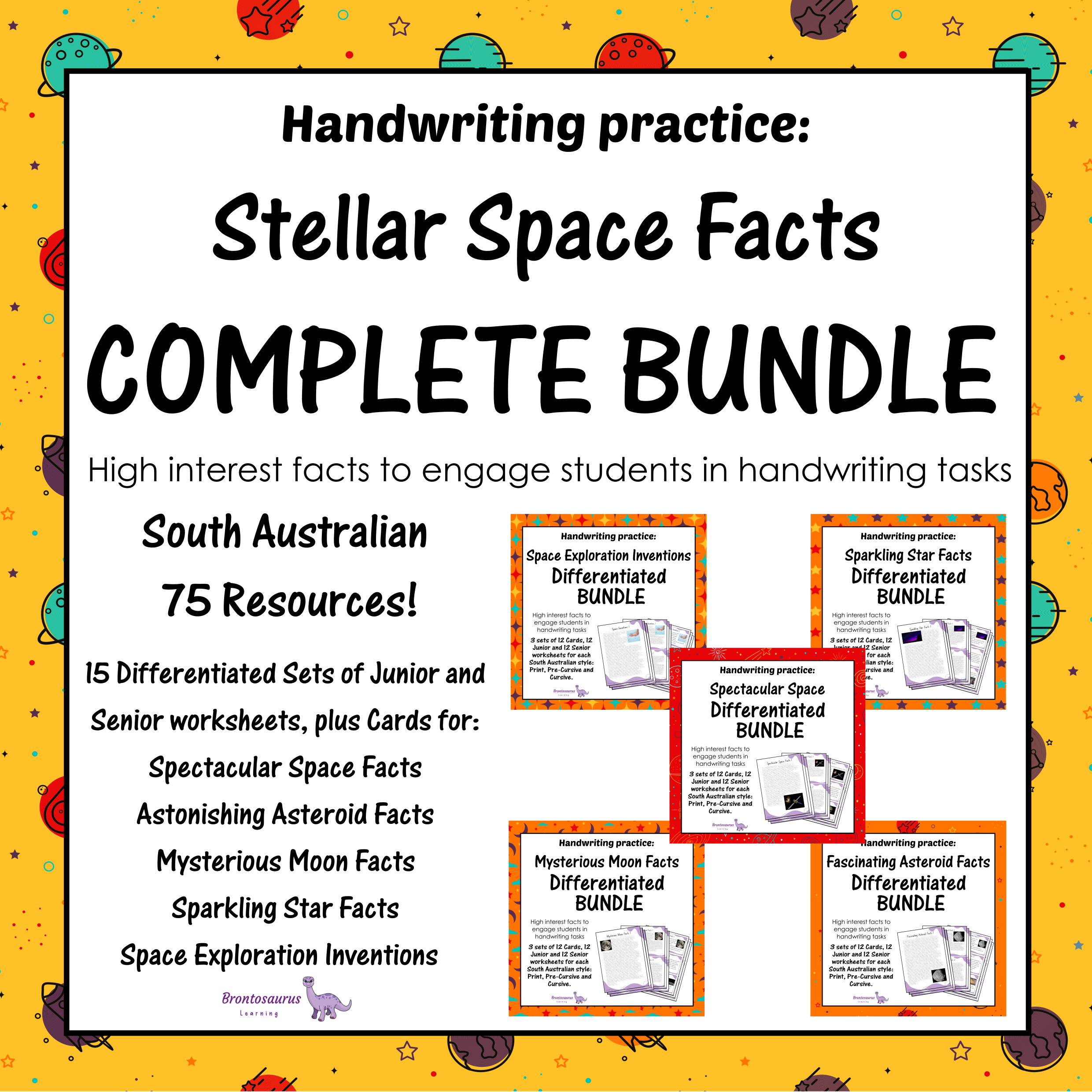 South Australia Space 1 Complete SPACE Differentiated Bundle cover image