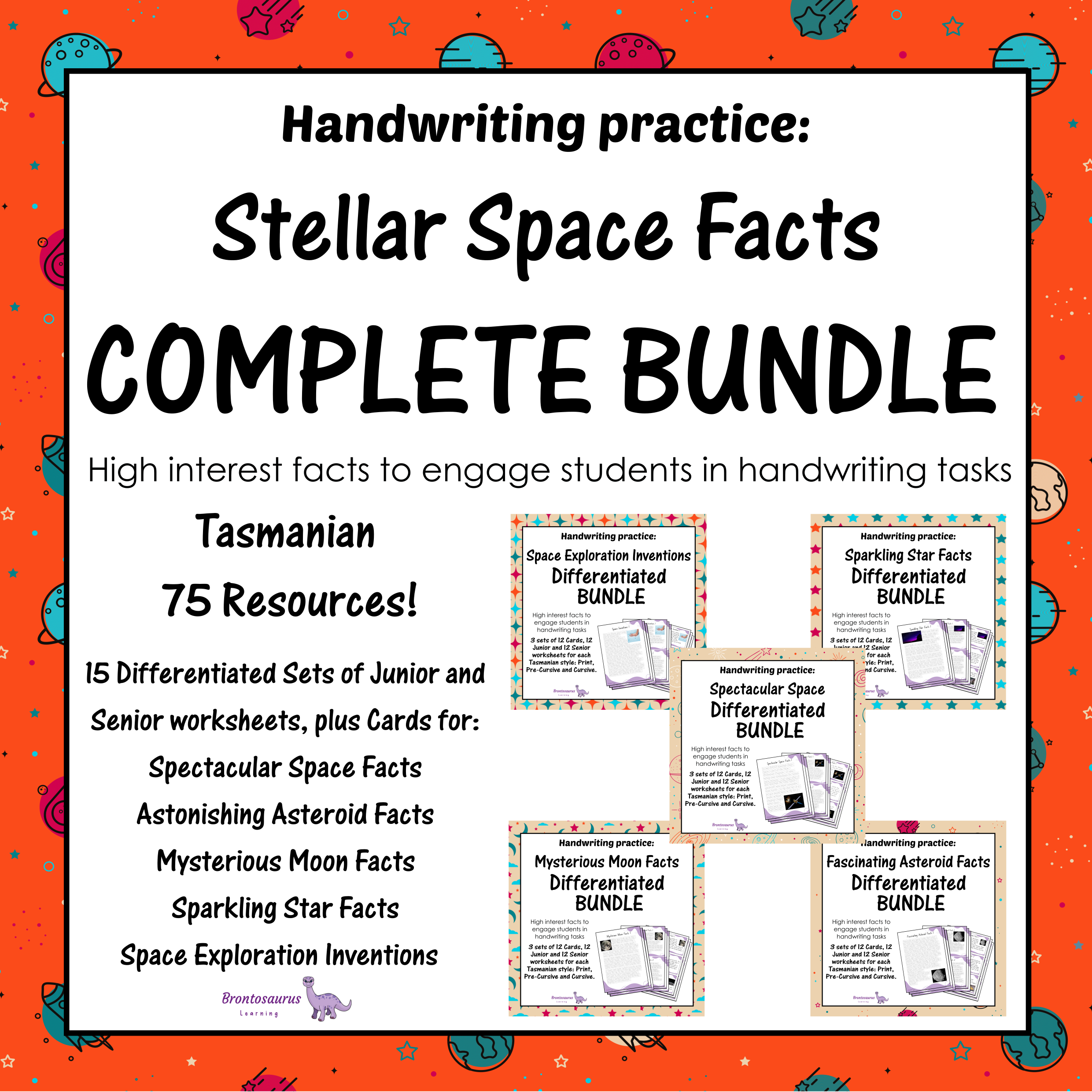 Tasmania Space 1 Complete SPACE Differentiated Bundle cover image