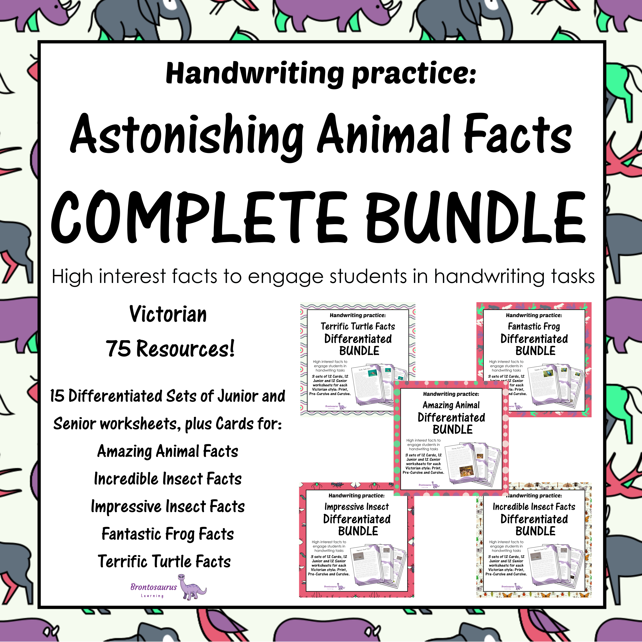 Complete Animals Differentiated Bundle cover image
