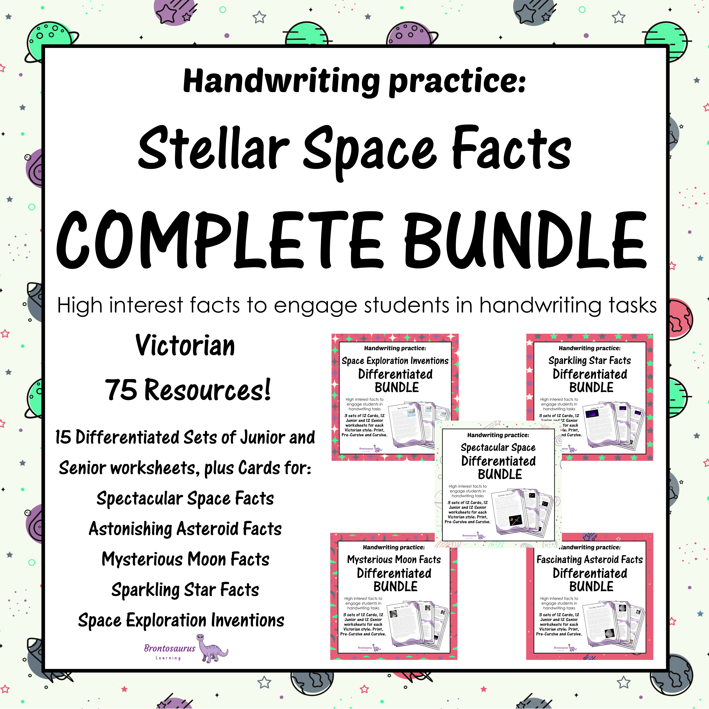 Victoria Space 1 Complete SPACE Differentiated Bundle cover image