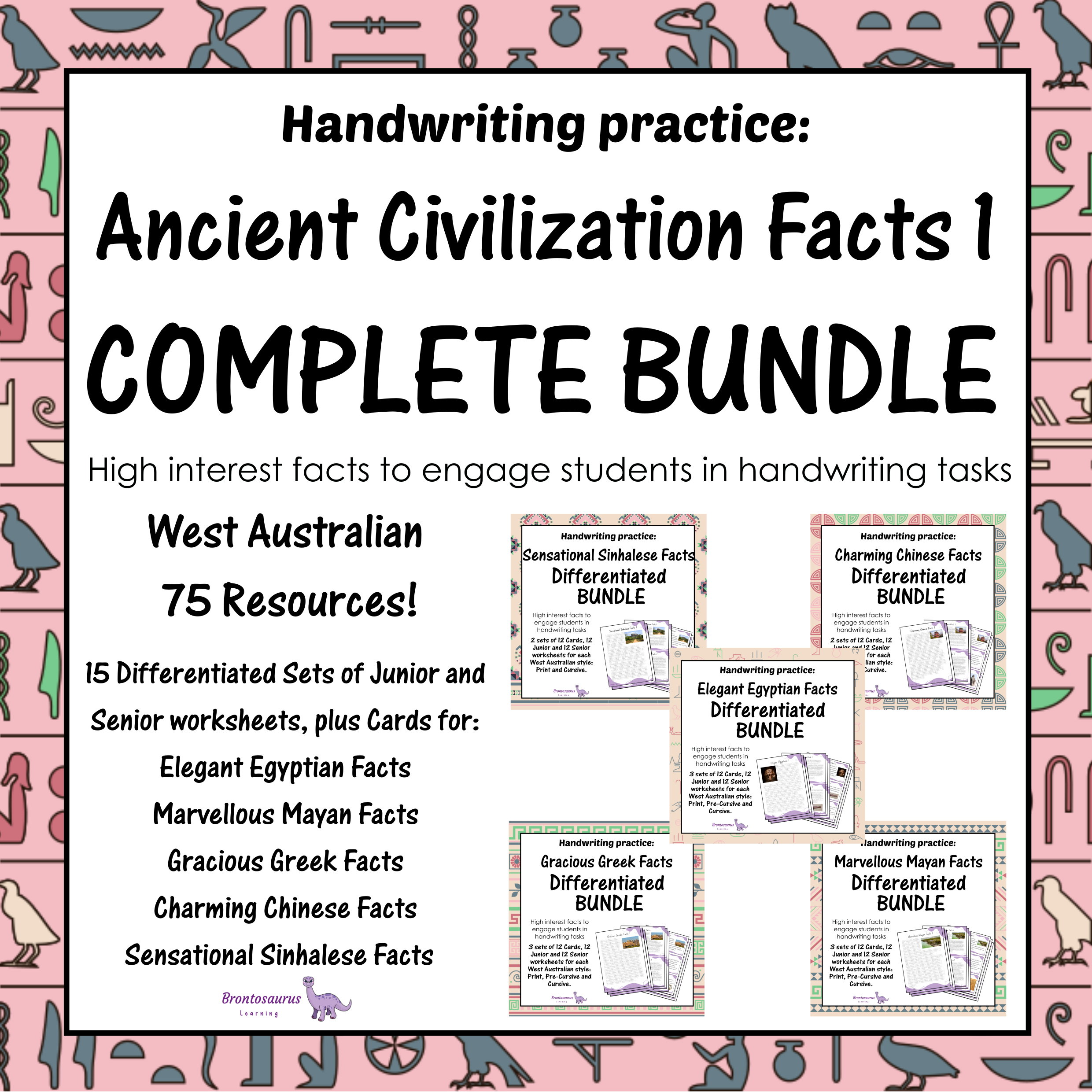 Complete Ancient Civilisations Differentiated Bundle - WA cover image