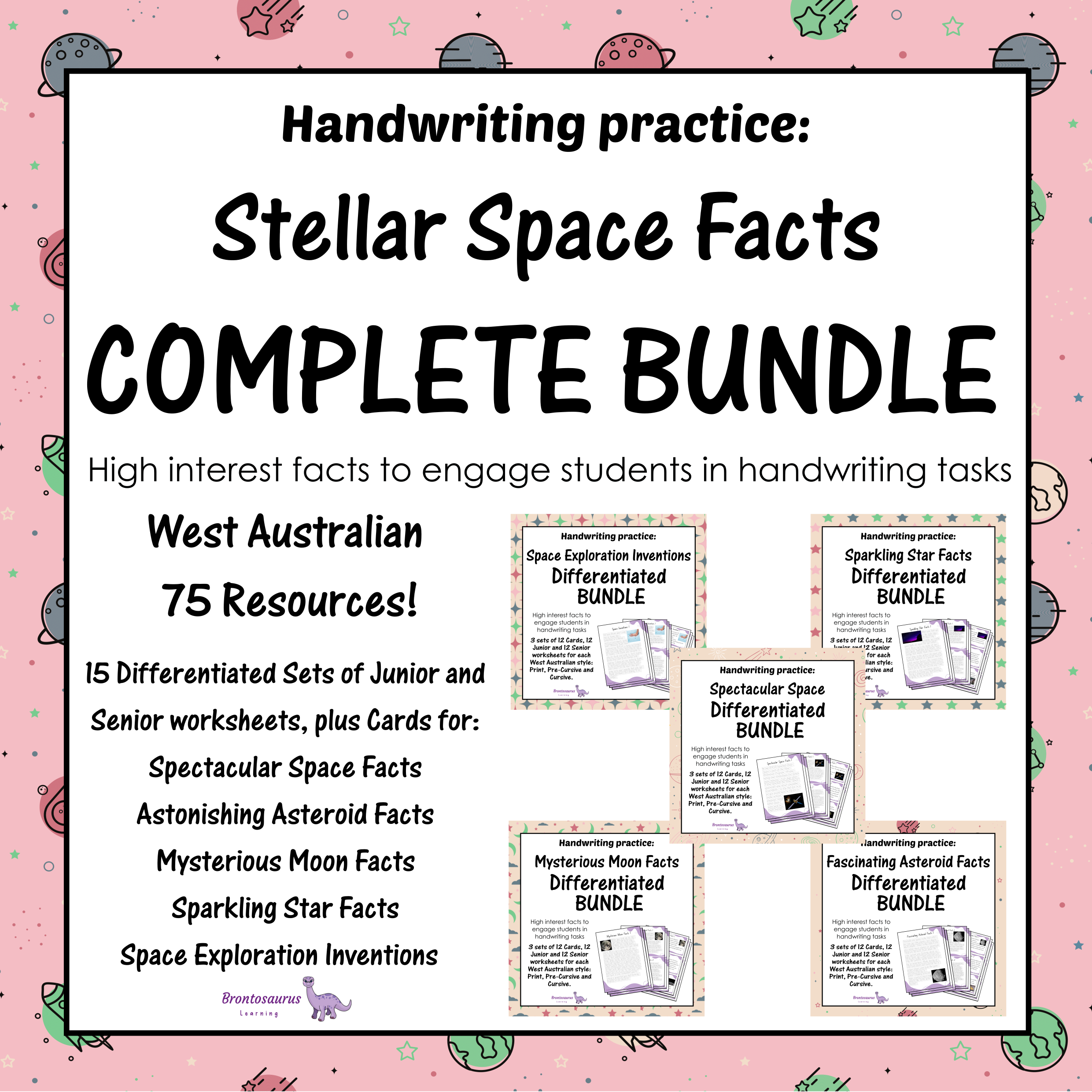 Western Australia Space 1 Complete SPACE Differentiated Bundle cover image