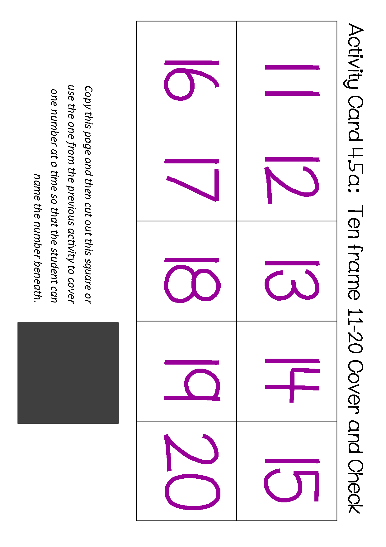 Additional resource page preview for Count Ability