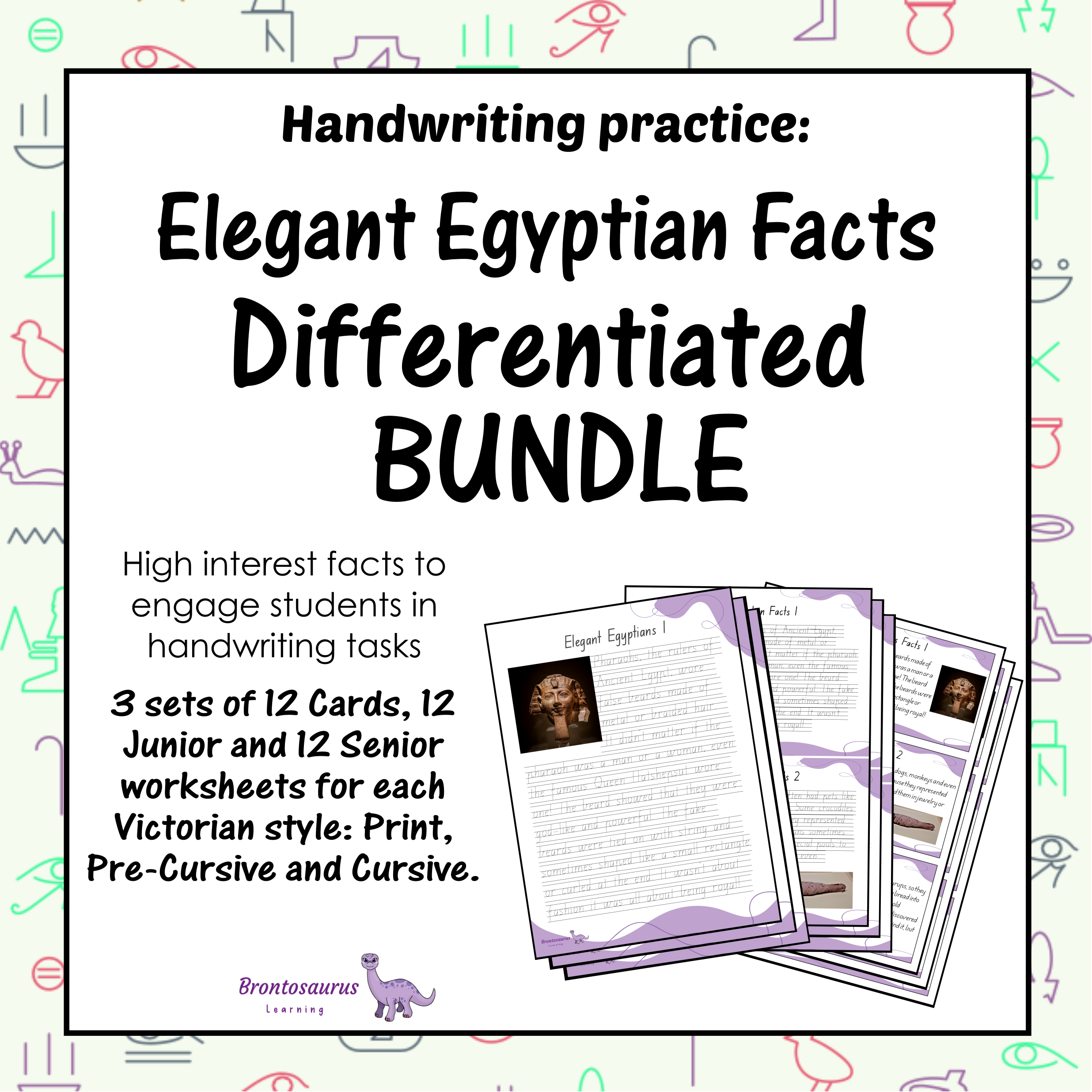 Victoria Ancient Civilisations 1 6 EGYPT Differentiated Bundle cover image